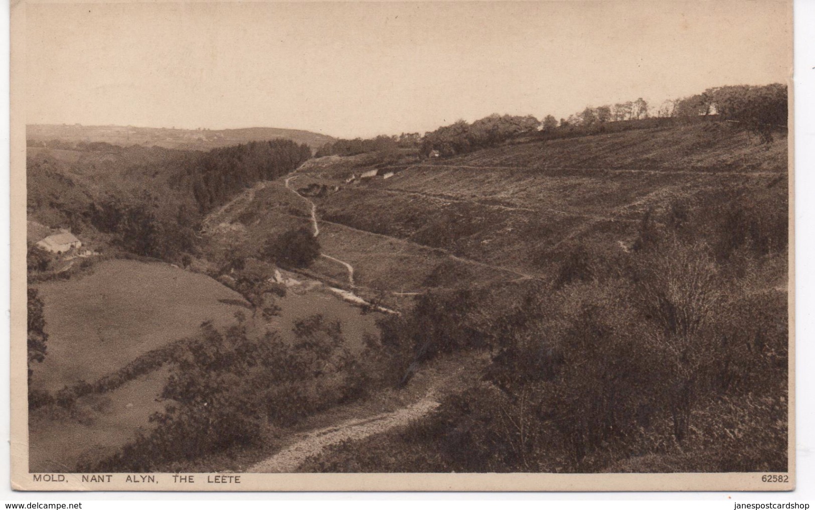 MOLD - NANT ALYN, THE LEETE  - FLINTSHIRE - WALES With Good MOLD FLINTSHIRE POSTMARK - Flintshire