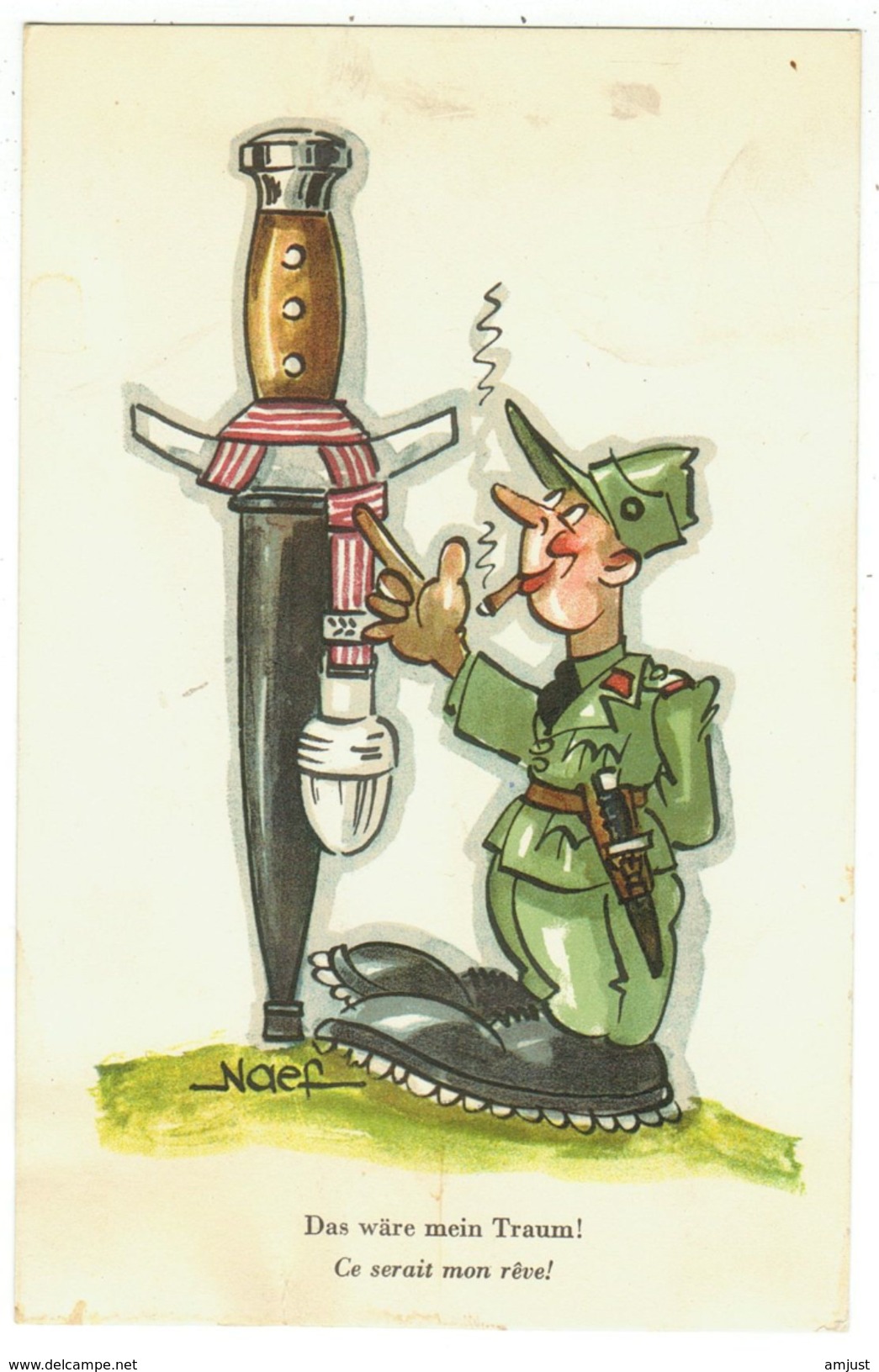 Suisse // Schweiz // Switzerland //  Militaire //  Carte Humoristique - Humor