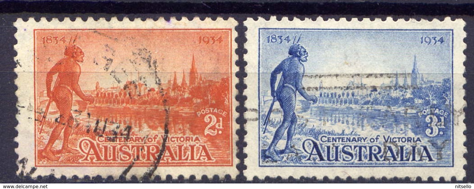 LOTE 1526  ///  (C085) AUSTRALIA    YVERT Nº: 120/121 - Used Stamps