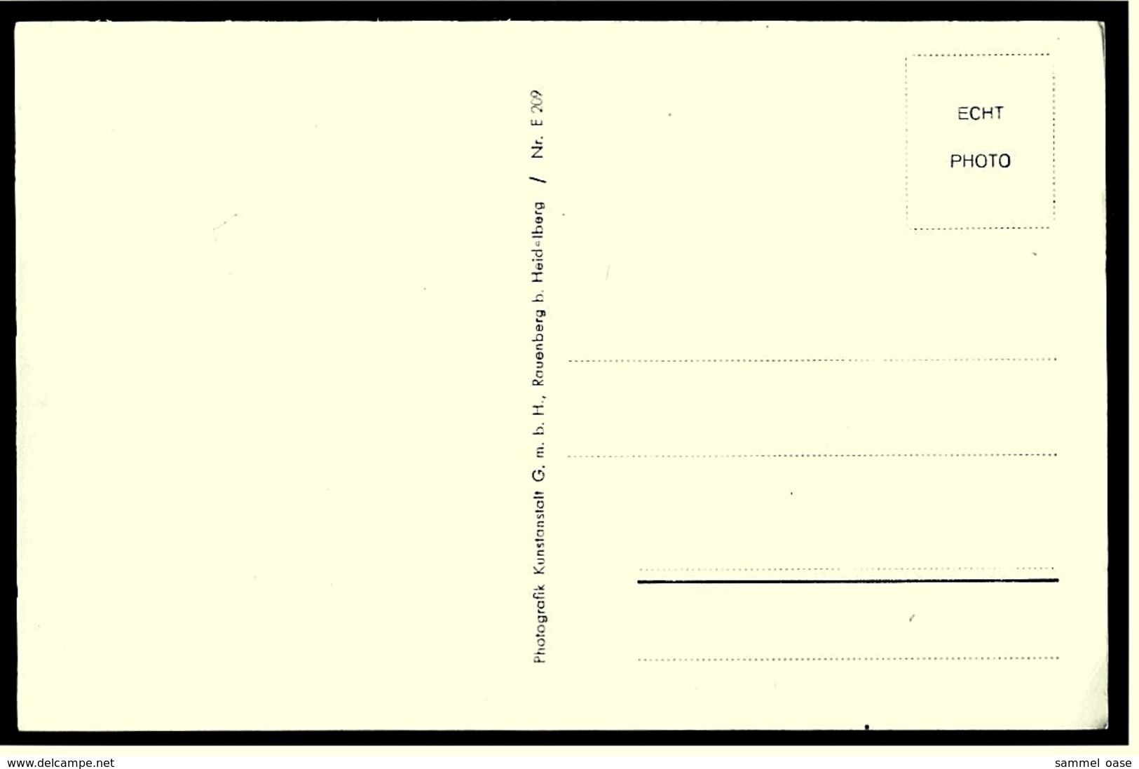 Erbach I. Odenwald  -  Schloß  -  Römisches Zimmer  -  Ansichtskarte Ca.1960    (7217) - Erbach