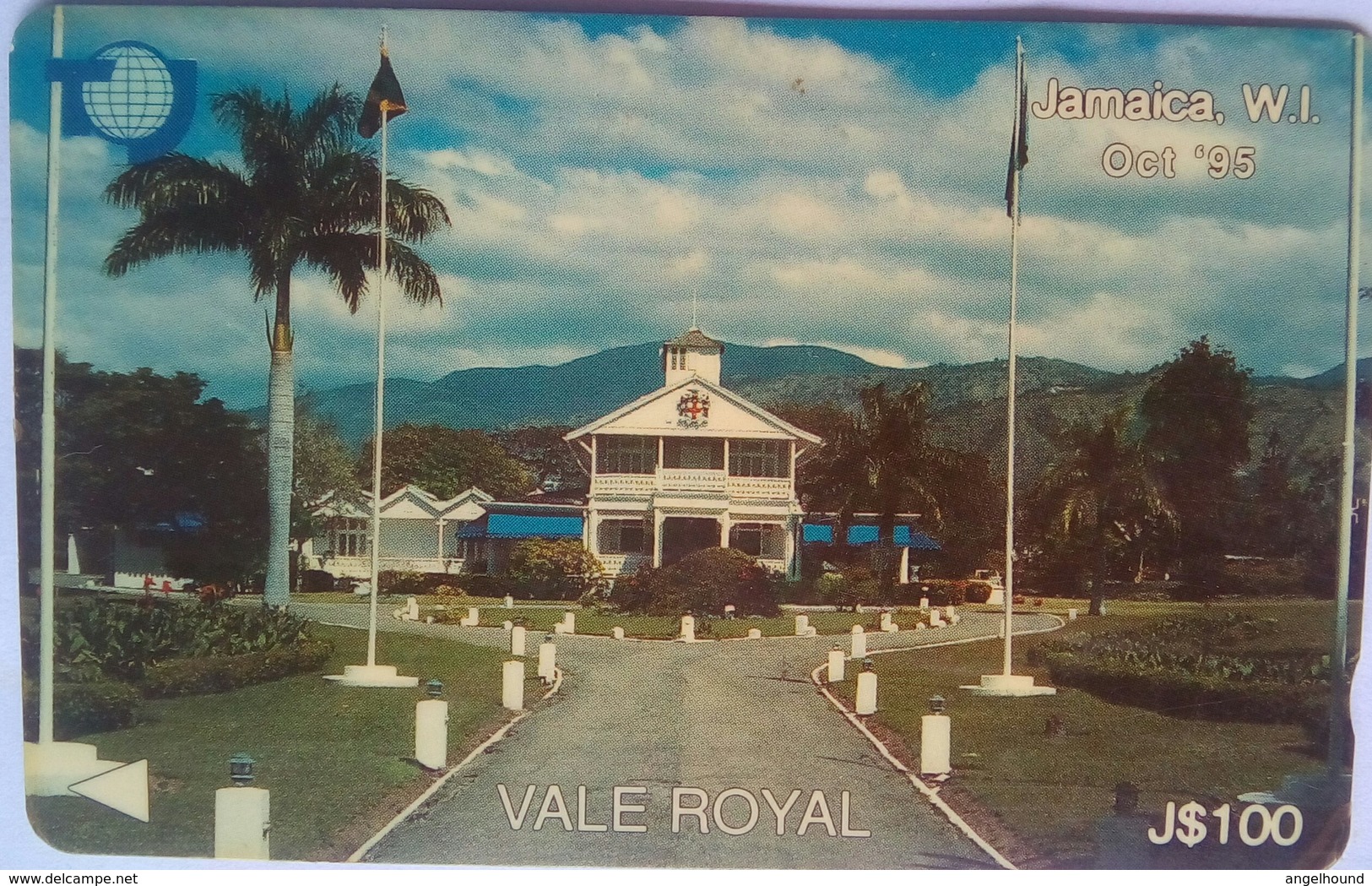 J$100 Vale Royal 20JAMA - Giamaica