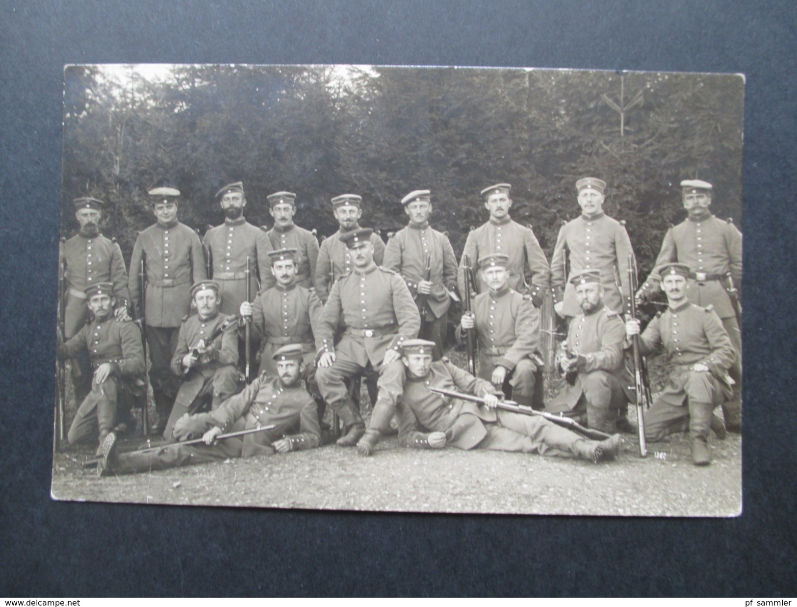 AK Bayern / Deutschland 1. WK Truppe / Regiment Lager Lech! F. W. Putsch Vorm D. Burghold Atelier Bavaria - Guerre 1914-18