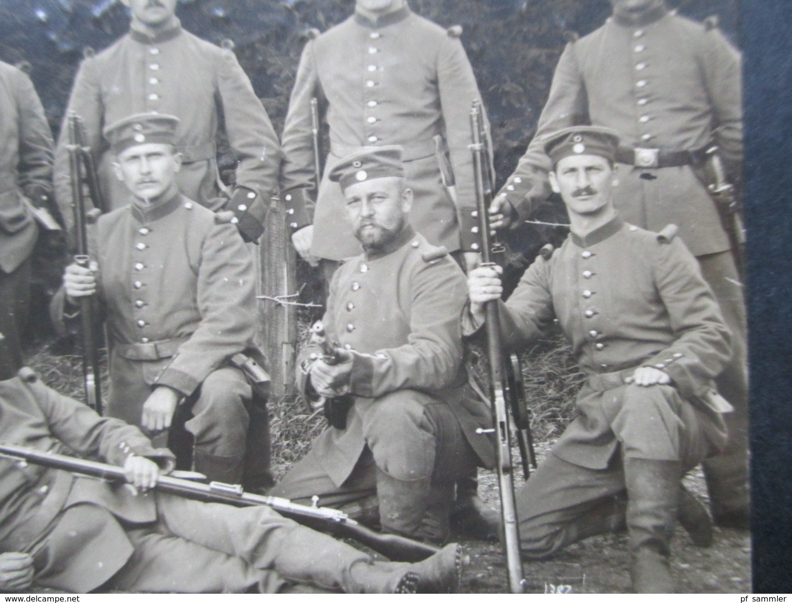 AK Bayern / Deutschland 1. WK Truppe / Regiment Lager Lech! F. W. Putsch Vorm D. Burghold Atelier Bavaria - Guerre 1914-18