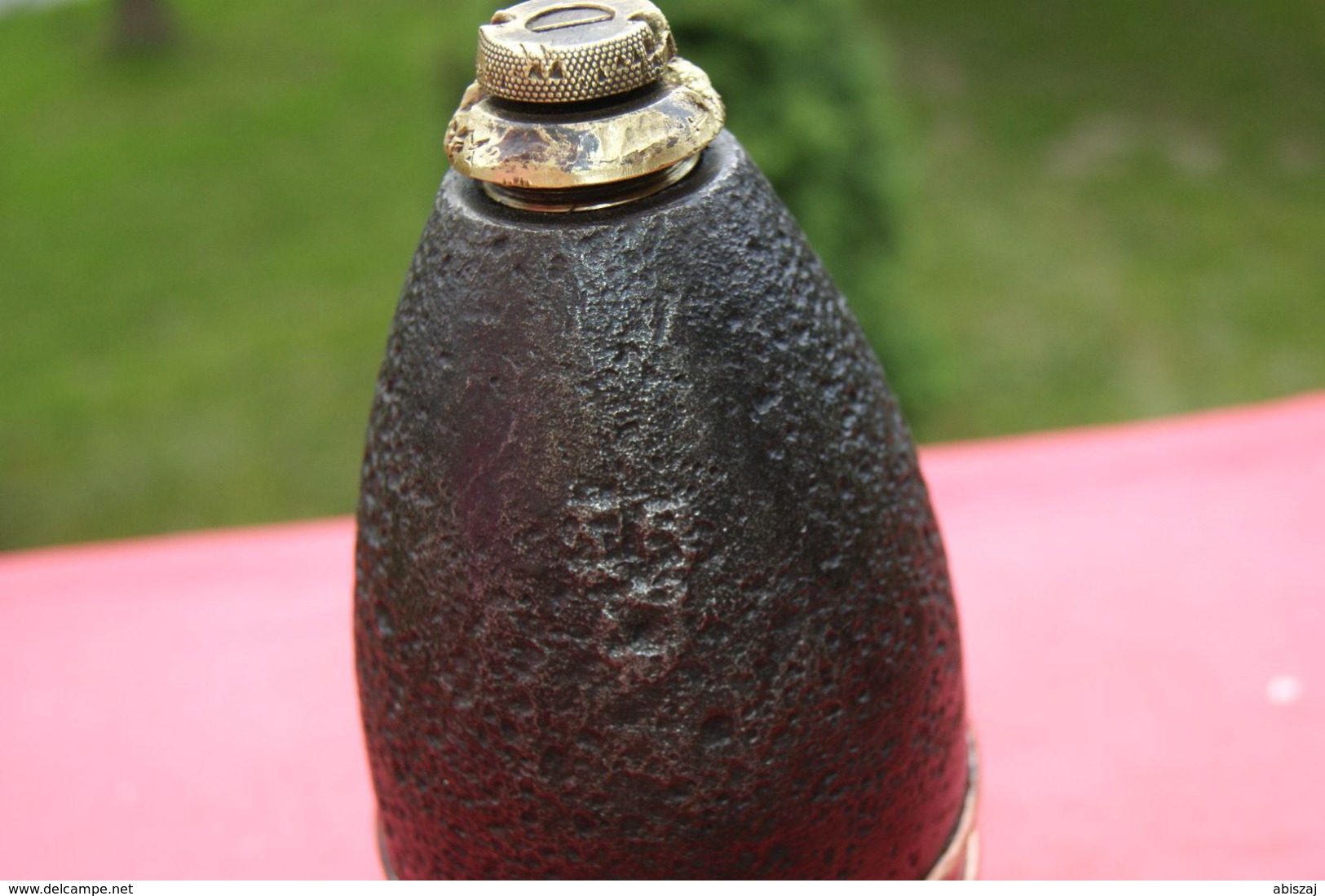 Obus 9cm  Gr.m.75 AUSTRO - HUNGARY Neutralisé GRENADE Projektil Spoletta Fusee GRENADE - 1914-18