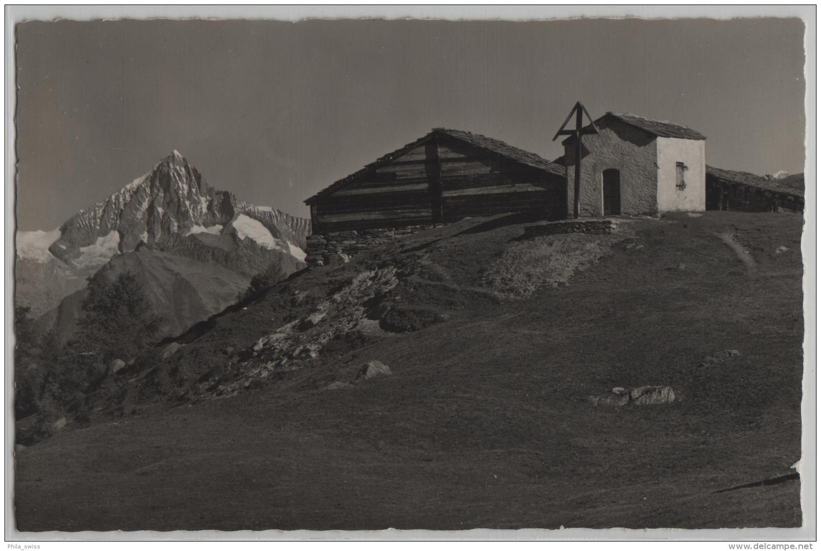 Bannigalp Ob Grächen, Bietschorn - Photo: E. Gyger No. 7631 - Autres & Non Classés