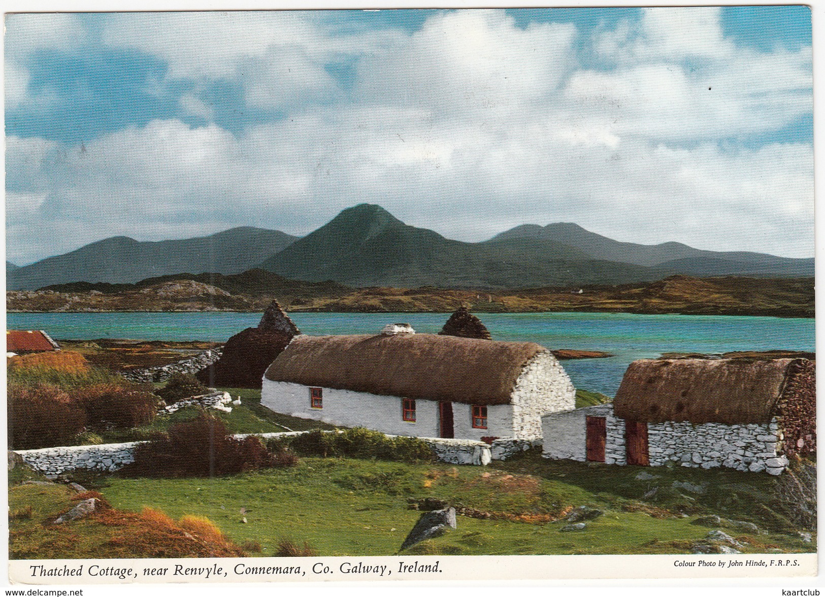 Thatched Cottage, Near Renvyle, Connemara -  (Co. Galway, Ireland) - John Hinde - Galway