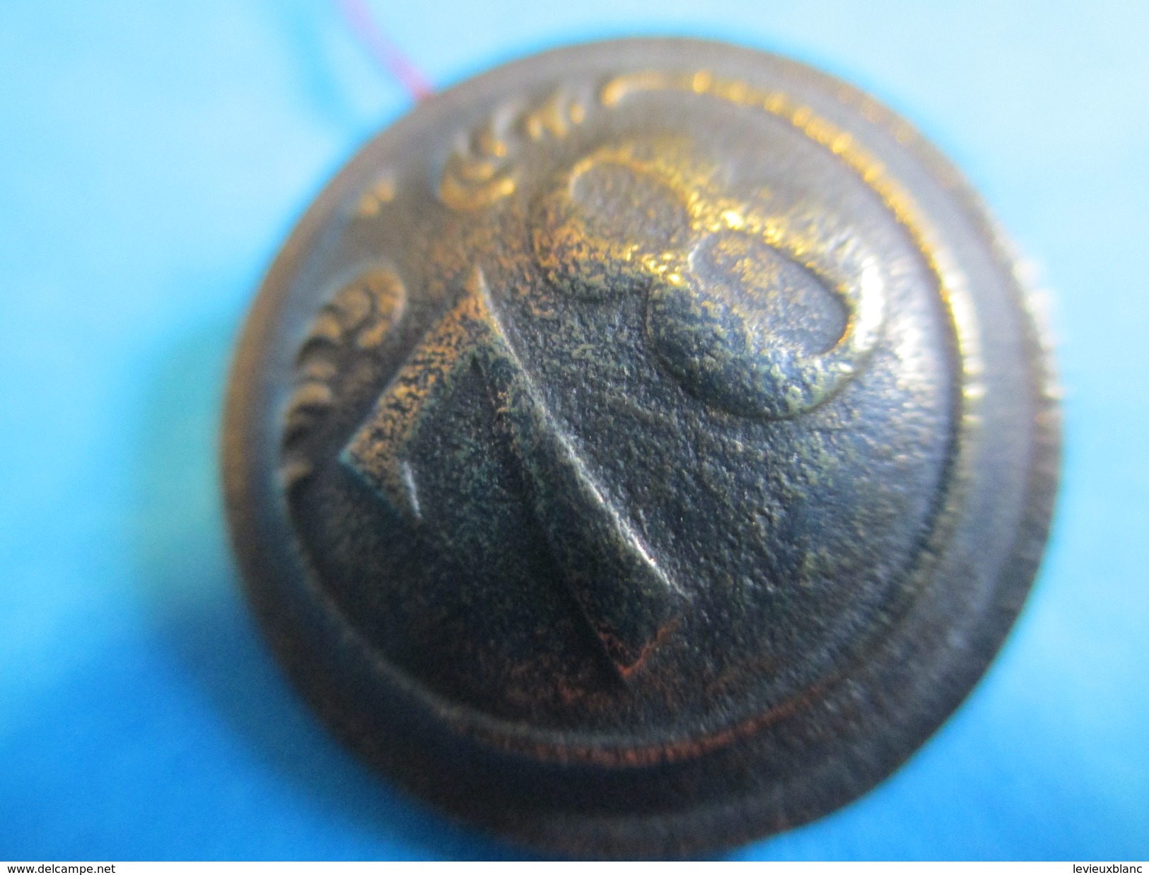 Bouton Ancien En Bronze Coulé / Militaire / 78éme Régiment/Fin XIXème Siècle       BOUT61 - Buttons