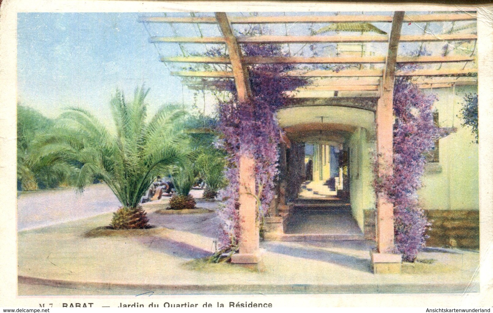 Rabat - Jardin Du Quartier De La Résidence 1948 (000438) - Rabat