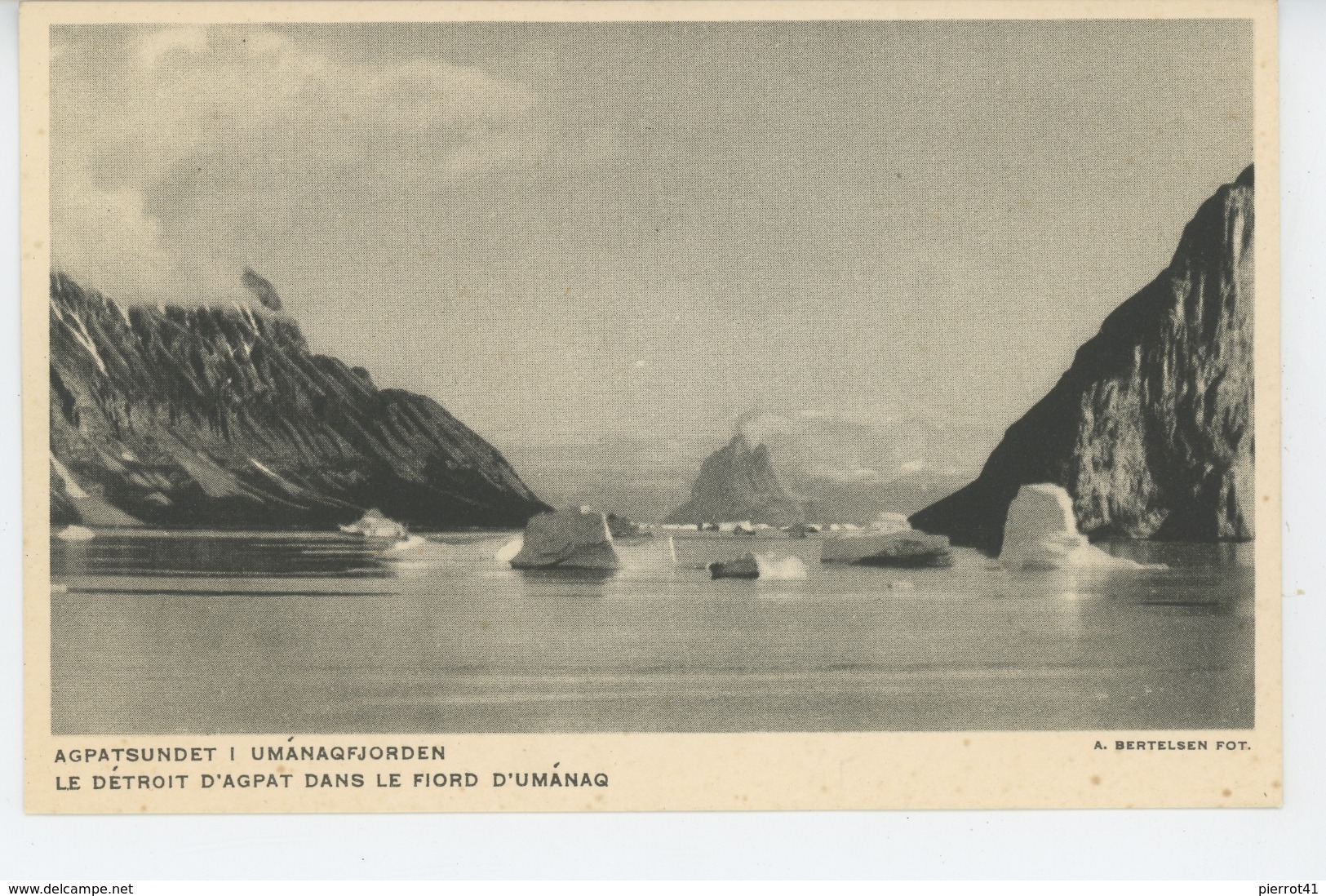 GROENLAND - Le Détroit D' AGPAT Dans Le Fjord D' UMANAQ - Greenland