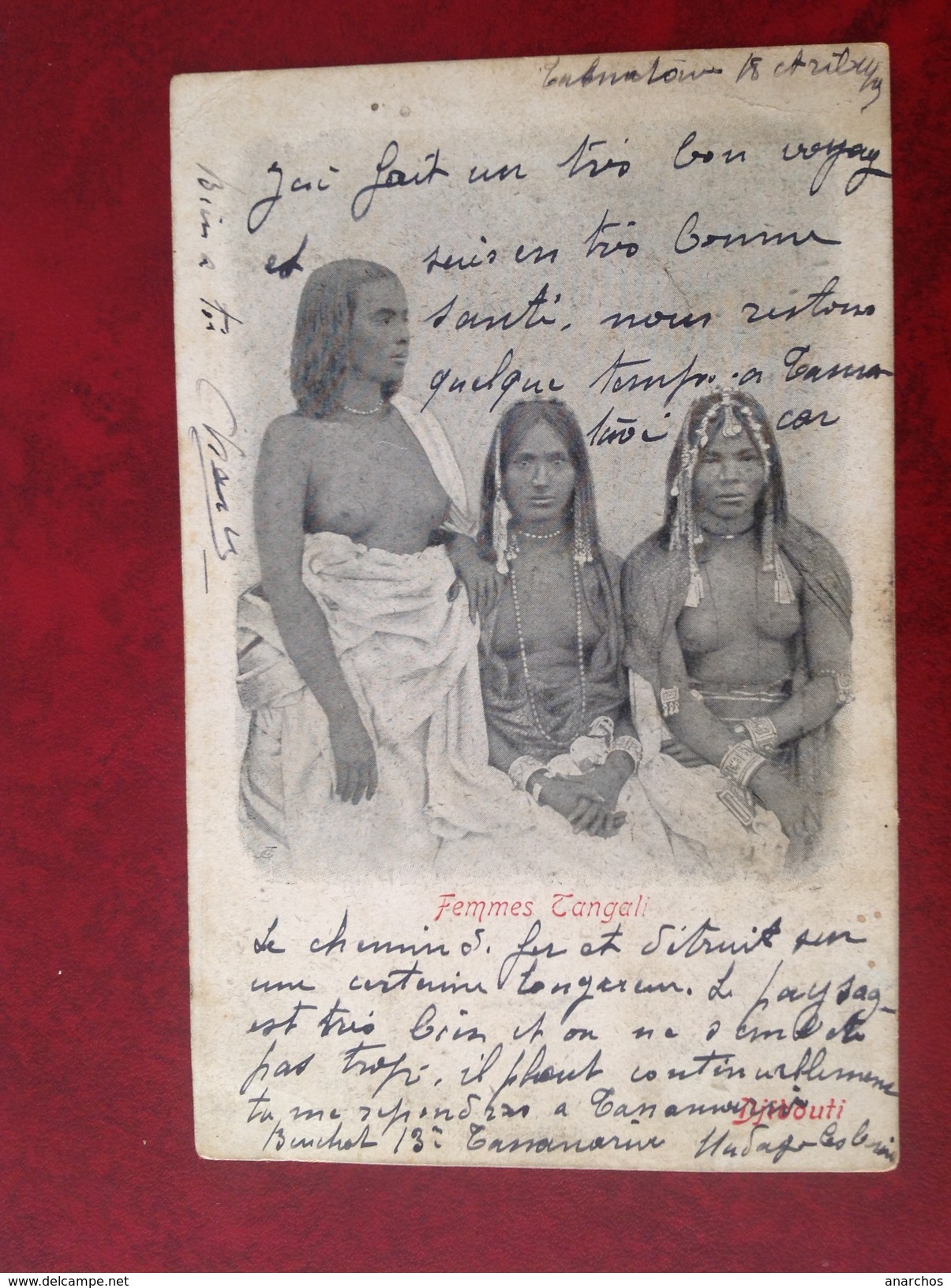 Cad TAMATAVE Madagascar Sur Cpa Femmes Tangali - Briefe U. Dokumente