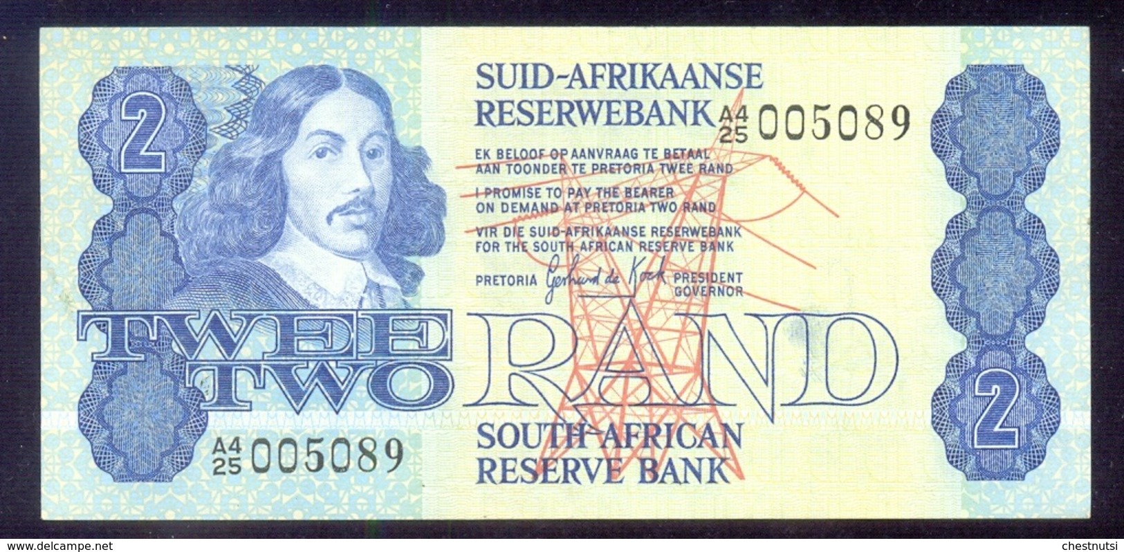 South Africa 2 Rand "Without Security Thread (1981)" P118b AUNC - Afrique Du Sud