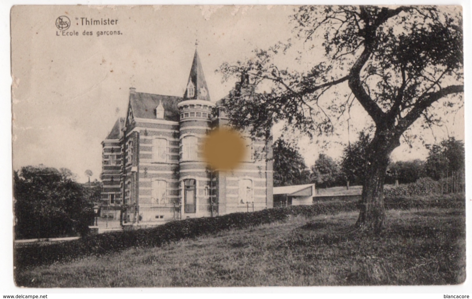 Thimister école Des Garçons Vers 1915 - Thimister-Clermont