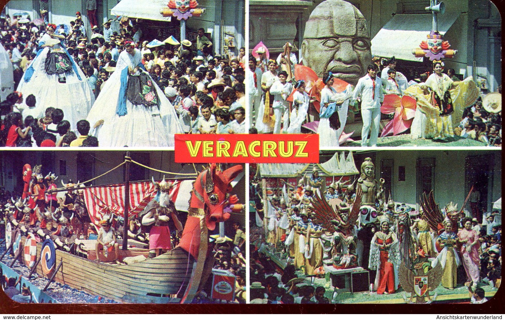 Veracruz - Varios Aspectos Del Gran Carnaval En Vercruz (000447) - Mexiko