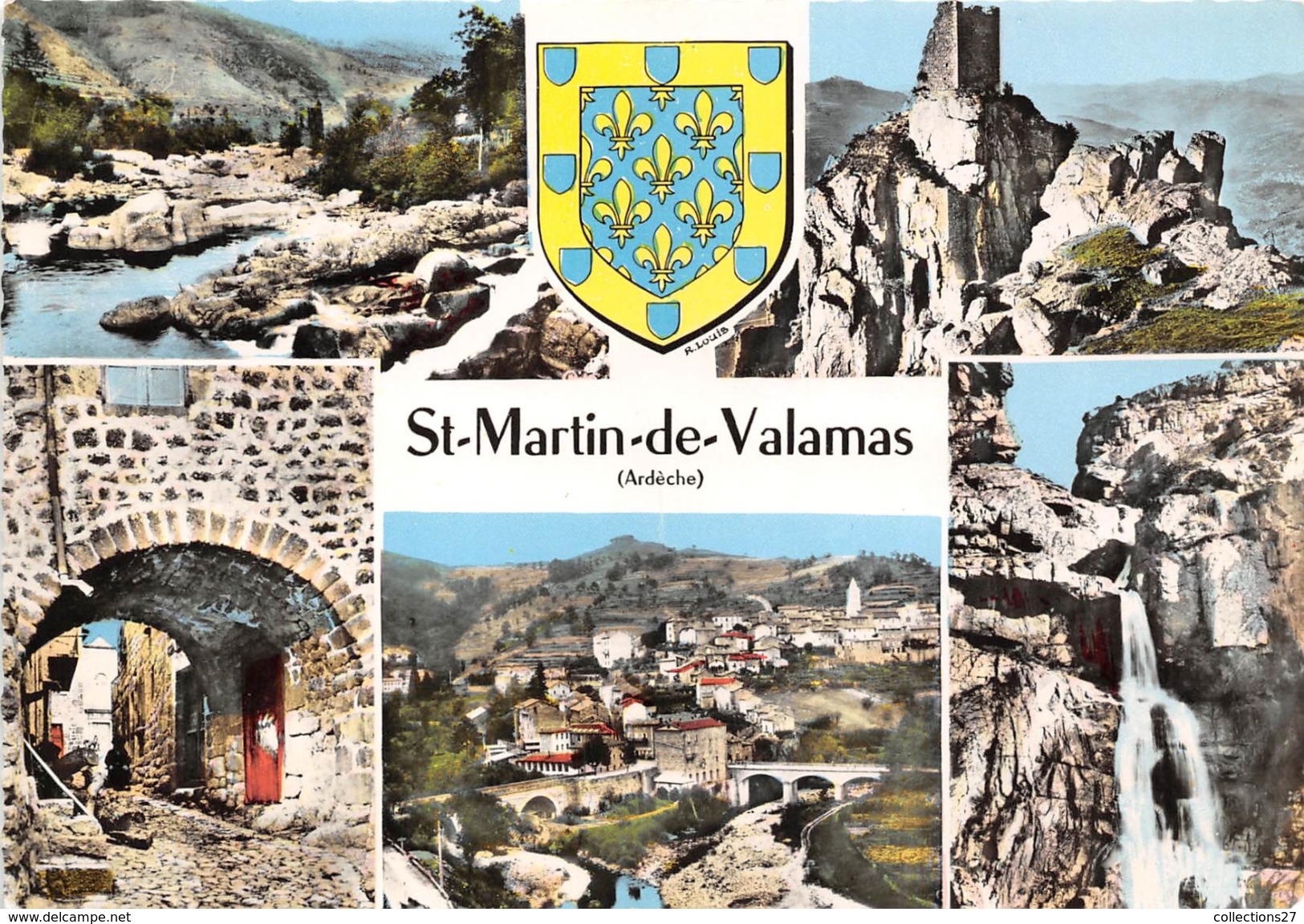 07-SAINT-MARTINE-DE-VALAMAS- MULTIVUES - Saint Martin De Valamas