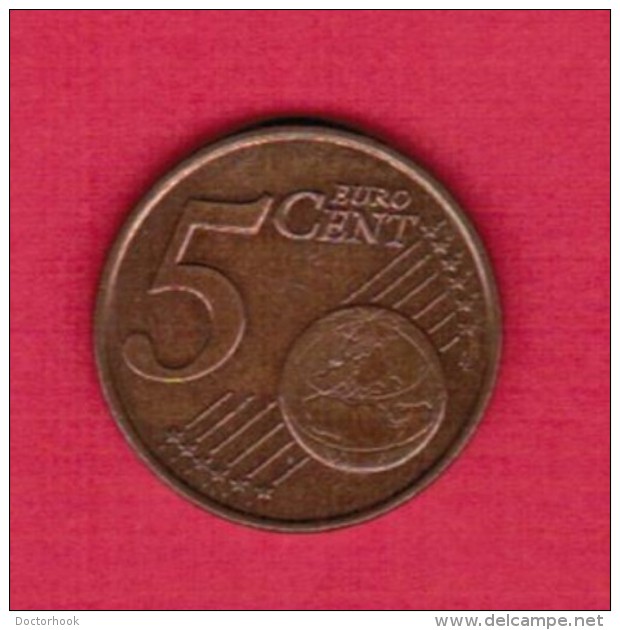 FRANCE  5 EURO CENTS 1999 (KM # 1284) - France