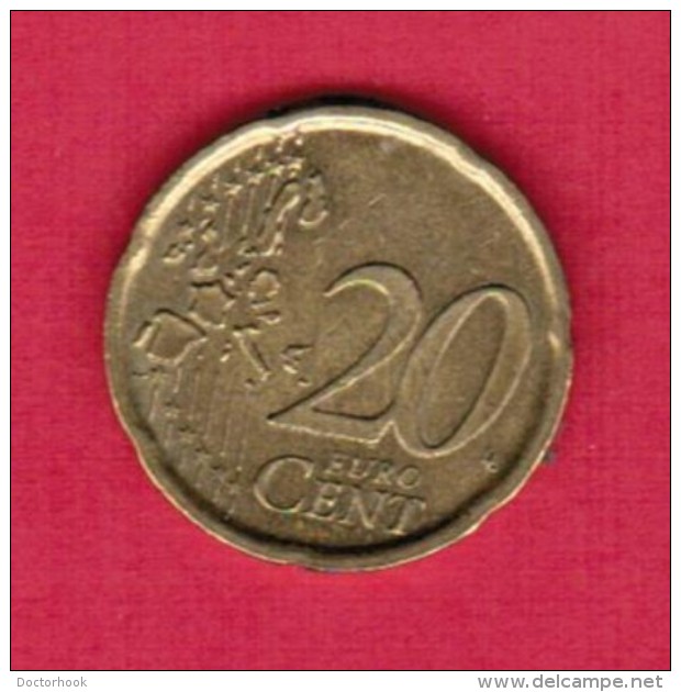 SPAIN  20 EURO CENTS 1999 (KM # 1044) - Spain