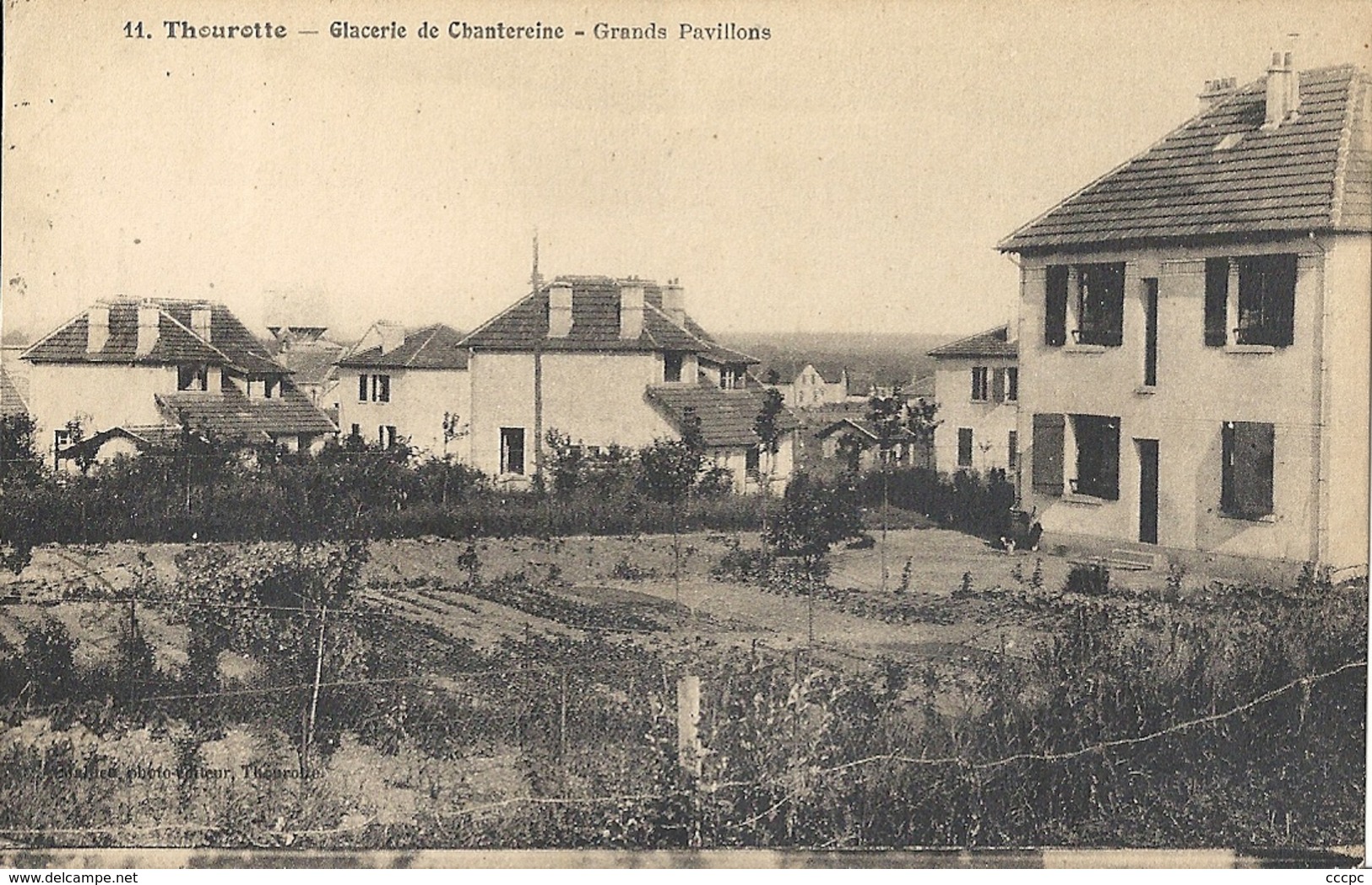 CPA Thourotte Glacerie De Chantereine Grands Pavillons - Thourotte