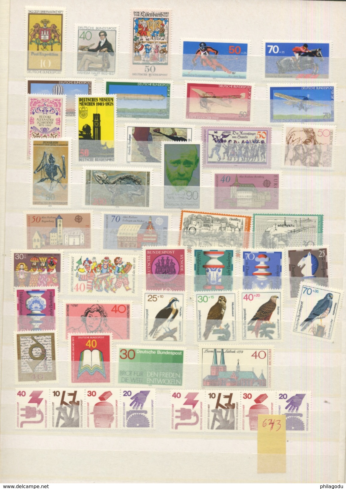 Collection Bundespost Cotée En 1997  8600FF  (=1250Euros) - Sonstige & Ohne Zuordnung