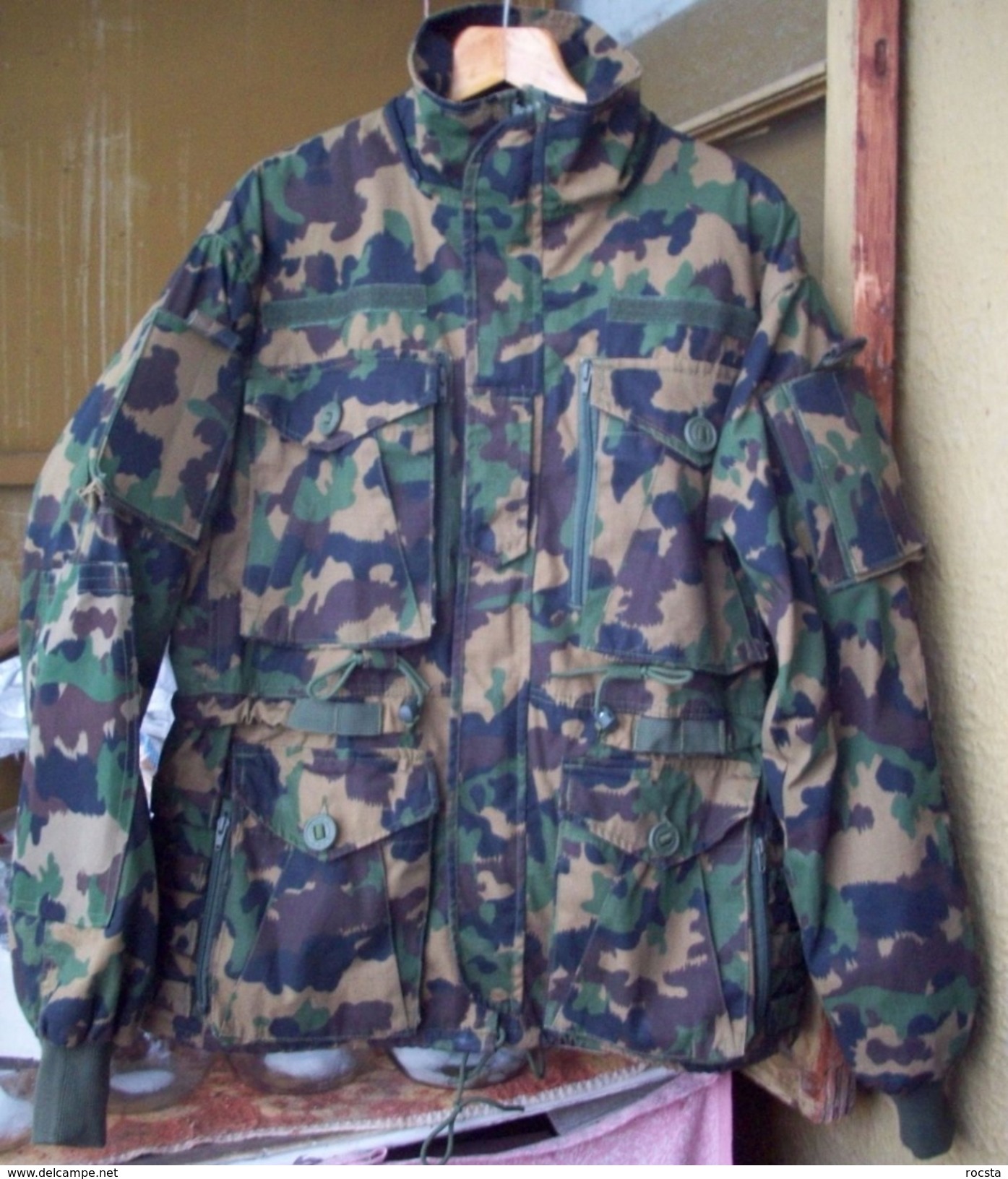 Parka Weatherproof Claw Gear Swiss Camouflage TAZ 90 Size XL - 24 Pockets! - Uniforms