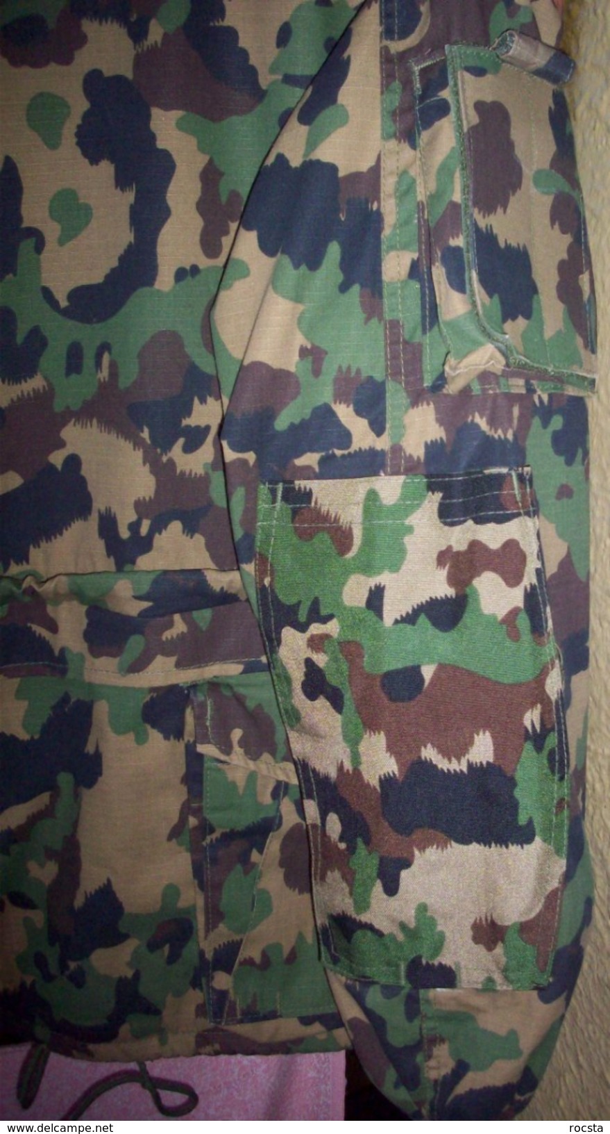 Parka weatherproof Claw Gear swiss camouflage TAZ 90 size XL - 24 pockets!