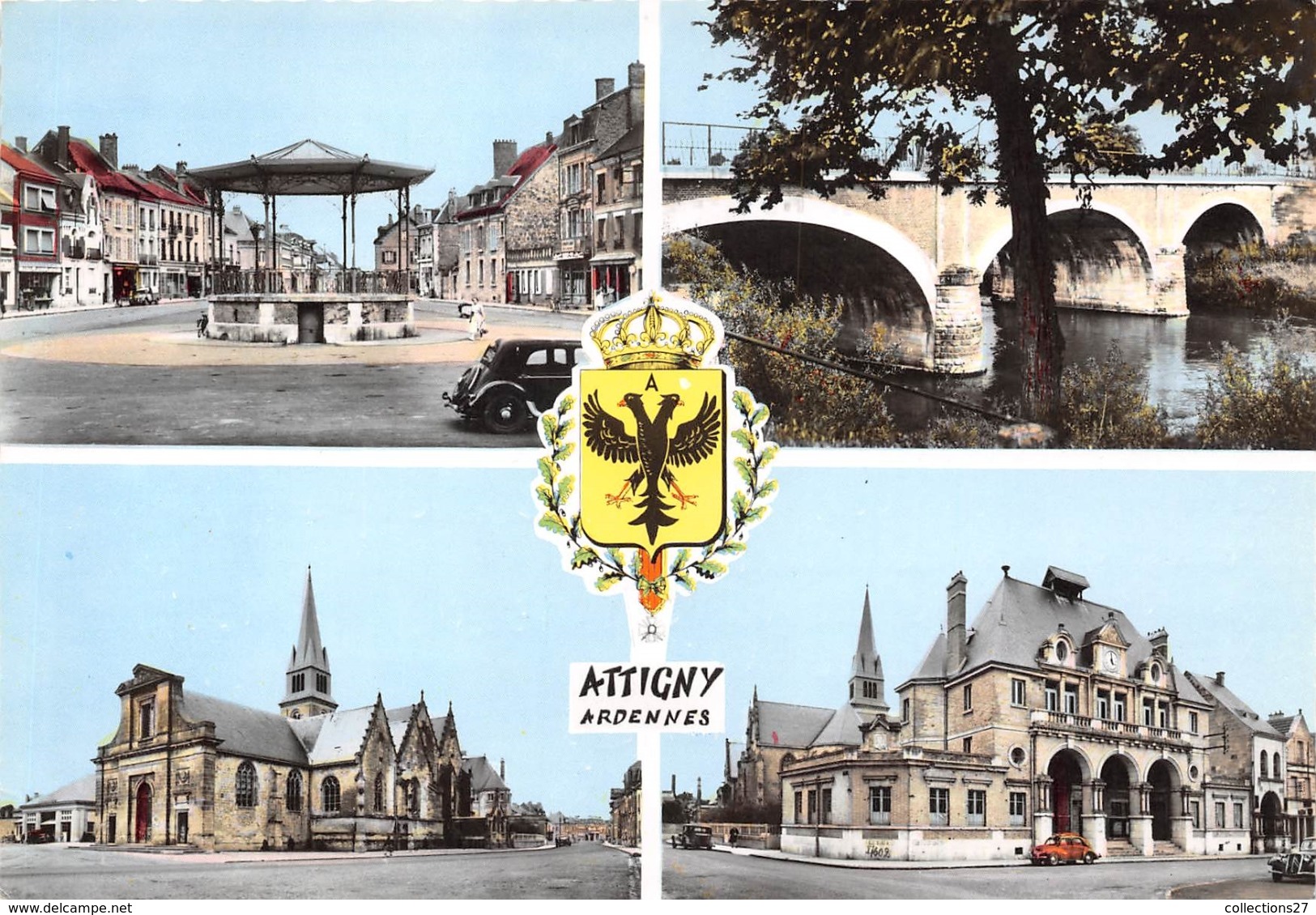 08-ATTIGNY- MULTIVUES - Attigny