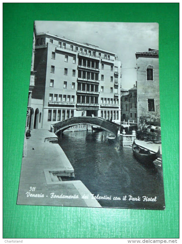 Cartolina Venezia - Fondamenta Dei Tolentini Con Il Park Hotel 1968 - Venezia (Venice)