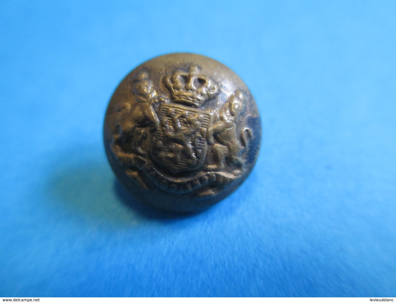 Bouton Ancien Militaire/ Armée Pays -Bas/ Je Maintiendrai / Fabricant ?  /Début XXième Siècle       BOUT110 - Buttons