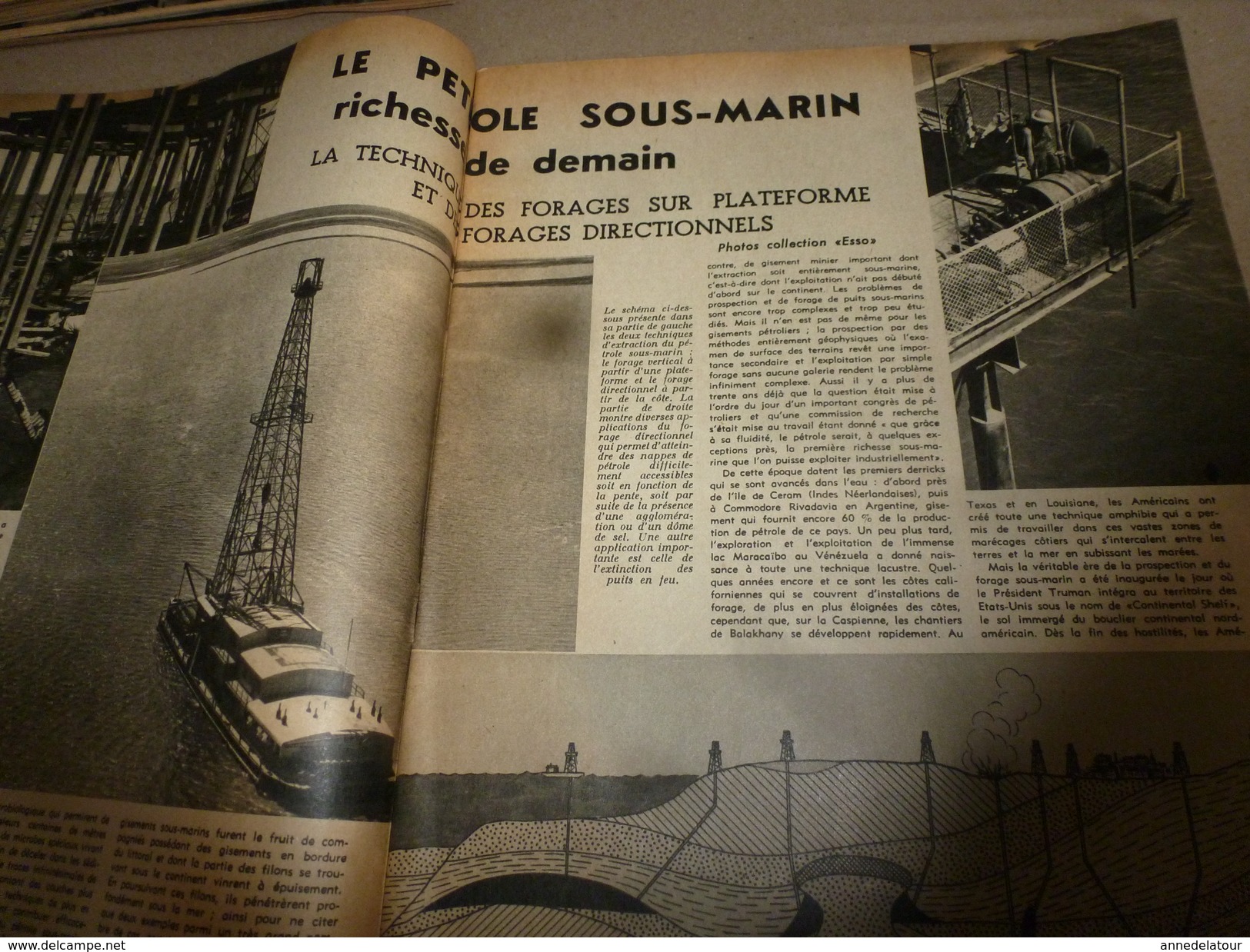 1953 SETA : Pétrole Sous-marin; Usines Sans Hommes; Voiturbine ; Au Kilimanjaro; Etc - Science