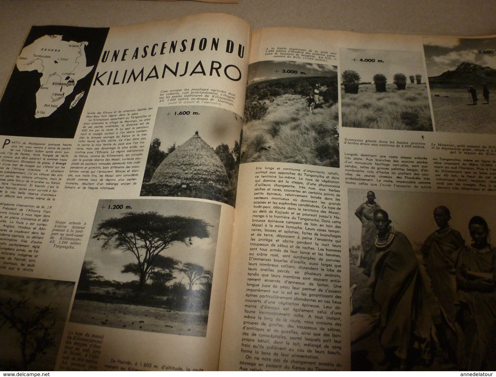 1953 SETA : Pétrole sous-marin; Usines sans hommes; Voiturbine ; Au Kilimanjaro; etc