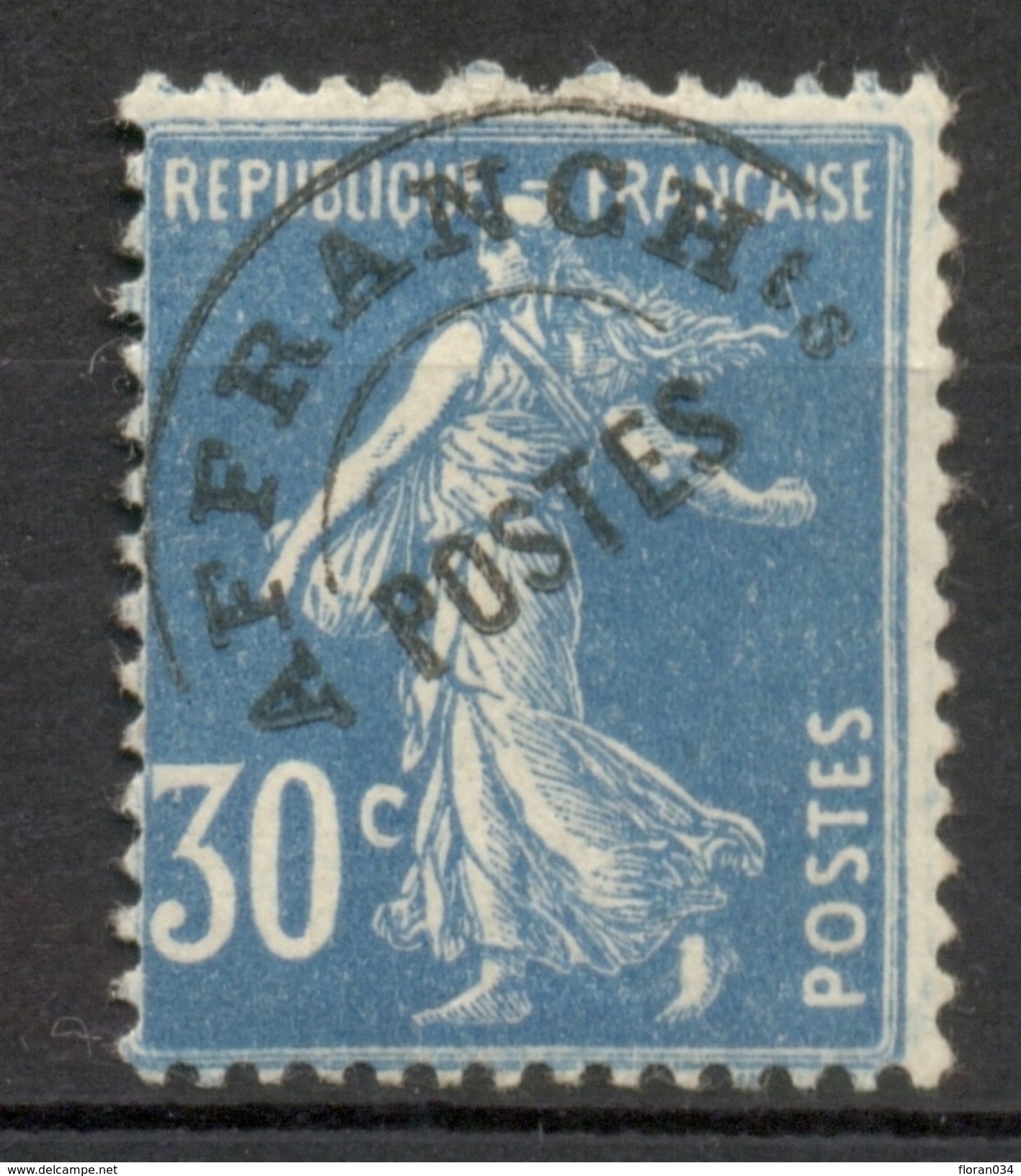 France Préo N° 60 Neuf ** (infi. Adhér.)  Signé Calves - Cote 420 Euros - 1893-1947