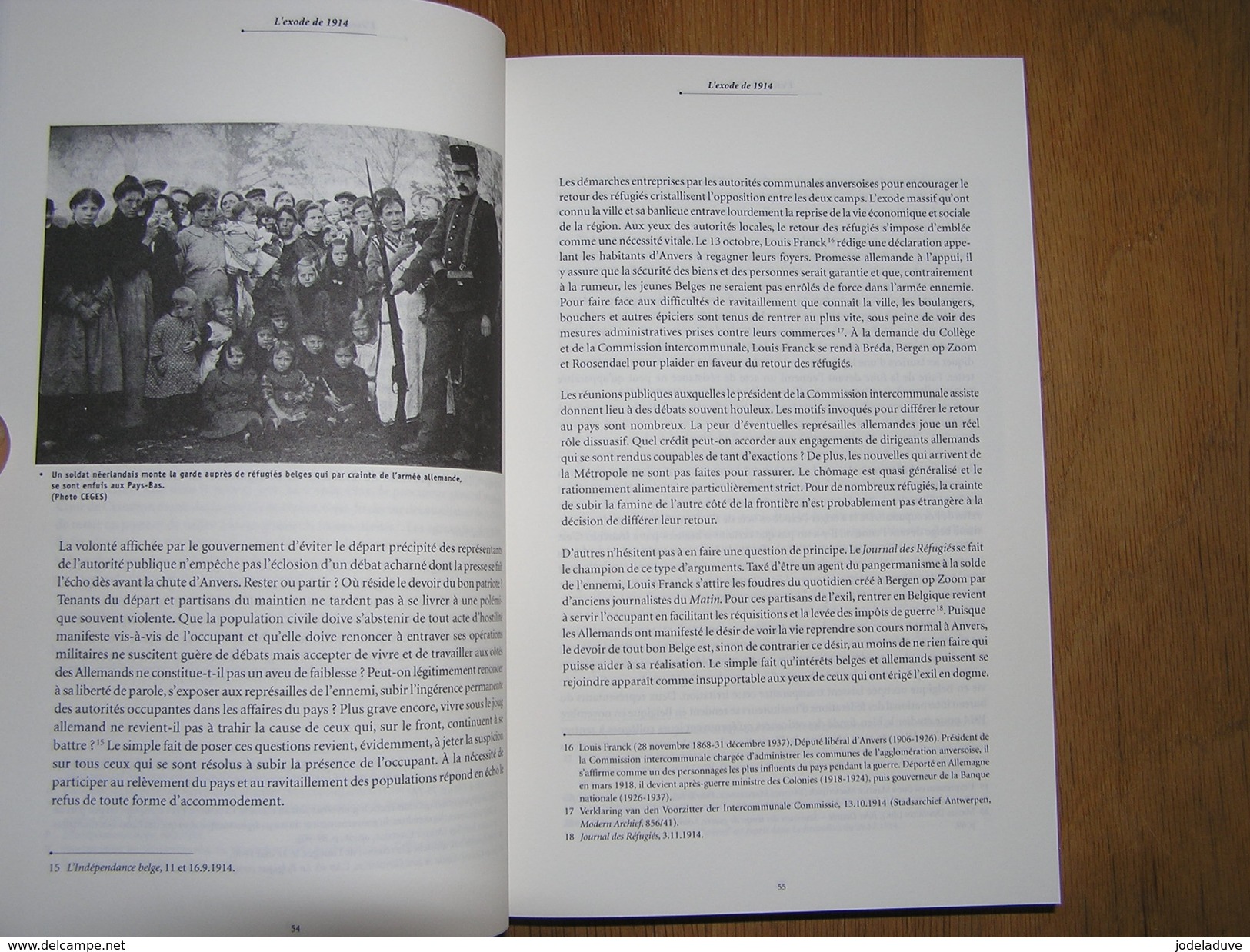 CAHIERS D' HISTOIRE BIJDRAGEN GESCHIEDENIS N° 15 Guerre 14 18 Bruxelles 40 45 Vlaamse SS Anvers Résistance Propagande