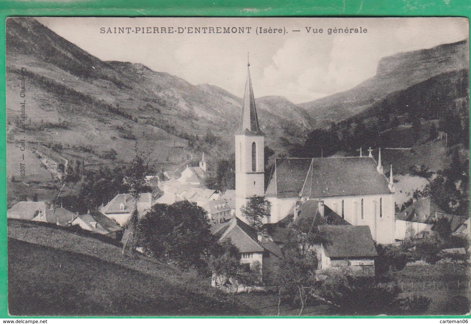 38 - Saint Pierre D'Entremont - Vue Générale - Editeur: Grimal N°2307 - Saint-Pierre-d'Entremont