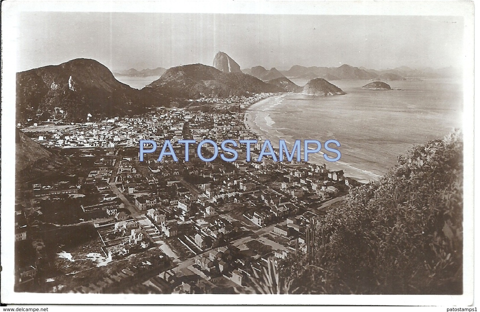 73206 BRAZIL BRASIL RIO DE JANEIRO VIEW AERIAL AÑO 1929 POSTAL POSTCARD - Other & Unclassified