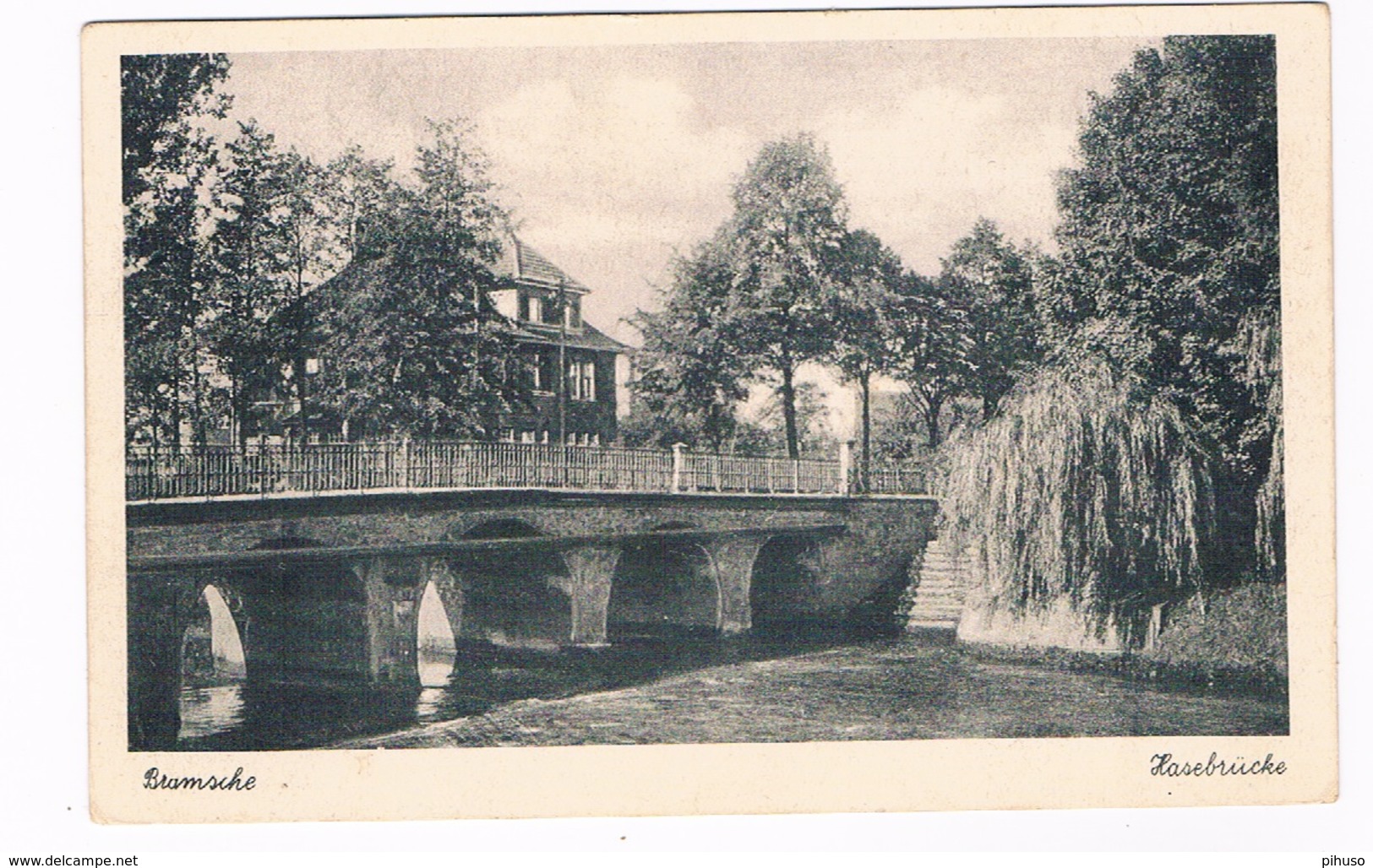 D-7633    BRAMSCHE : Hasebrücke - Bramsche