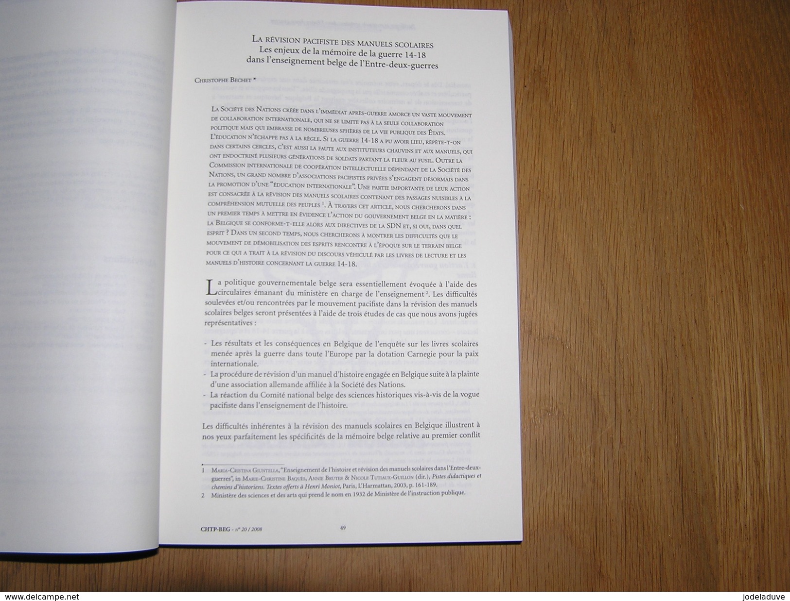 CAHIERS D' HISTOIRE BIJDRAGEN GESCHIEDENIS N° 20 14 18 Conseil de Guerre 40 45 Collaboration Femmes Condamnées Juifs