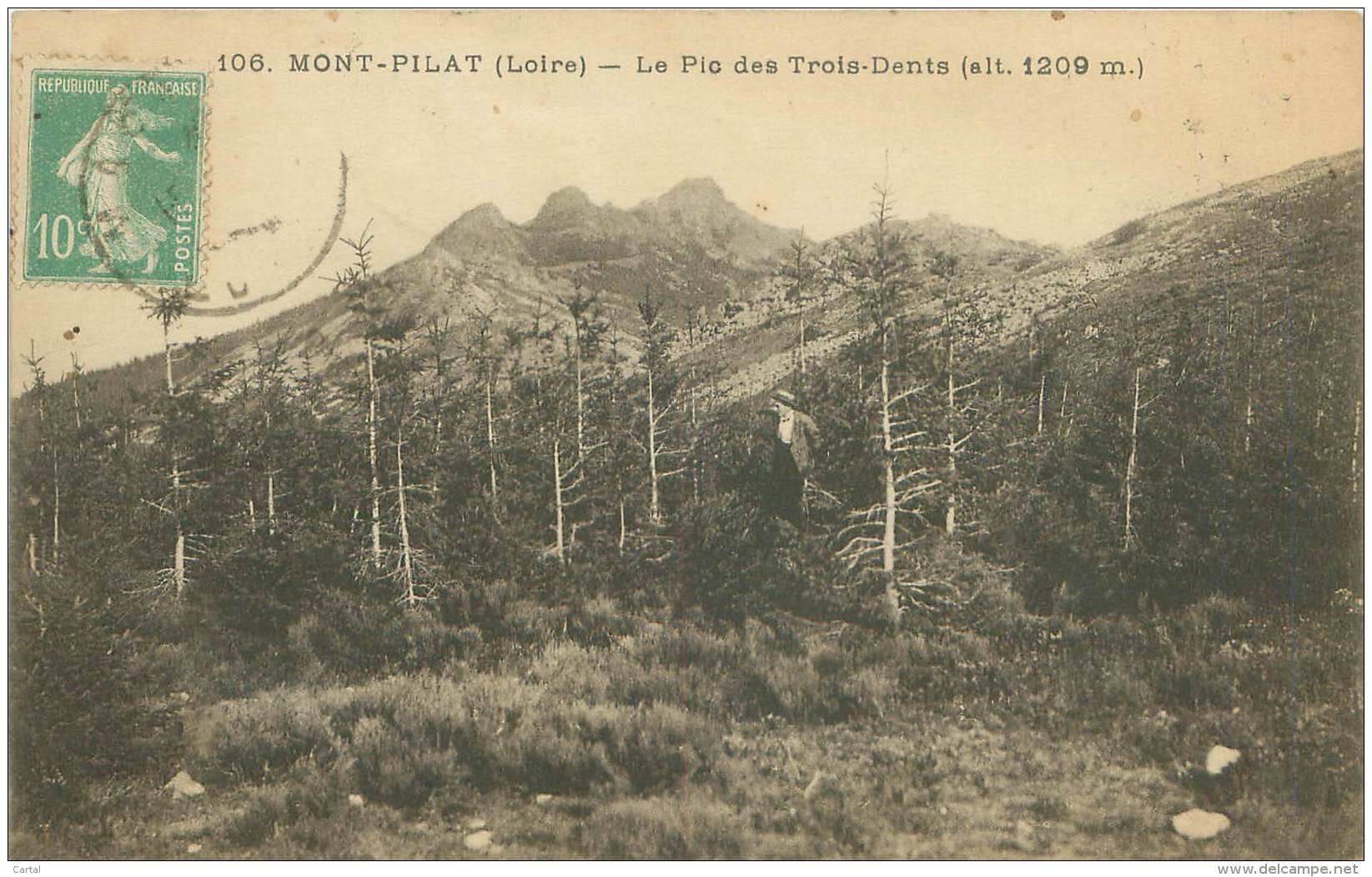 42 - MONT-PILAT - Le Pic Des Trois-Dents - Mont Pilat