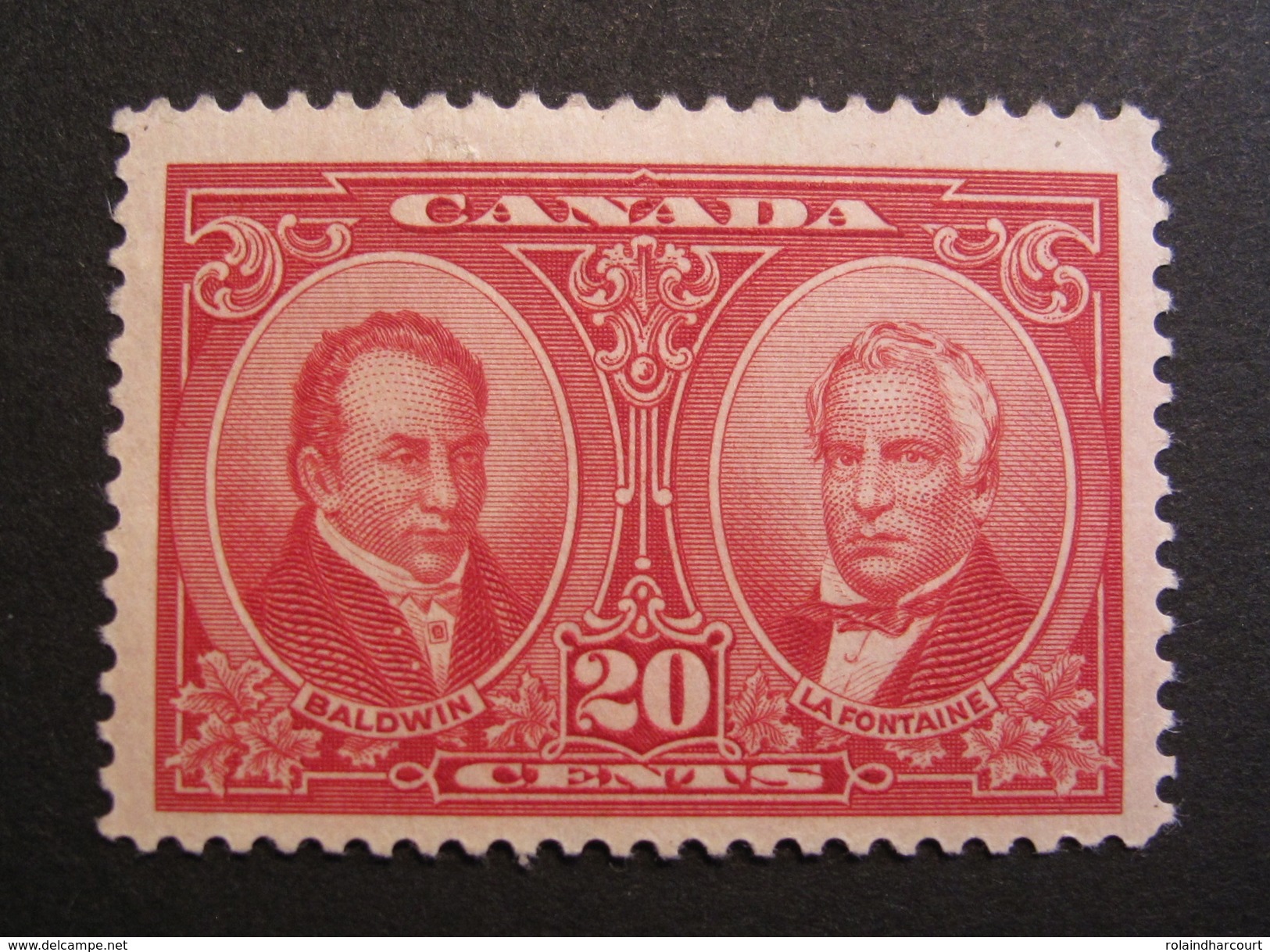 LOT R1703/393 - 1927 - CANADA - PERSONNAGES HISTORIQUES - N°128 - NEUF * - Cote : 19,00 &euro; - Ungebraucht