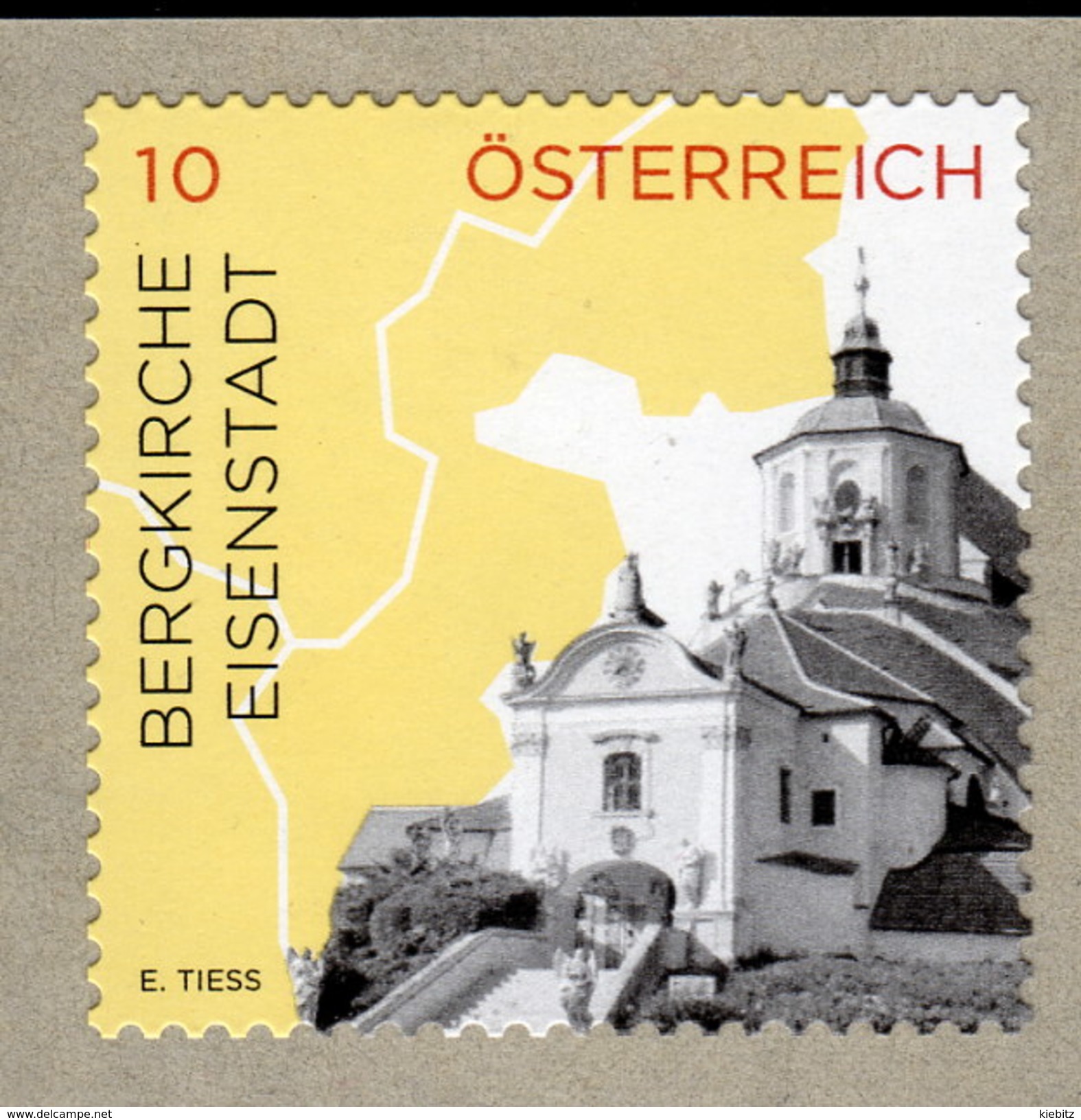 Österreich 2015 ** Uhr, Clock / Bergkirche Eisenstadt - MNH - Uhrmacherei