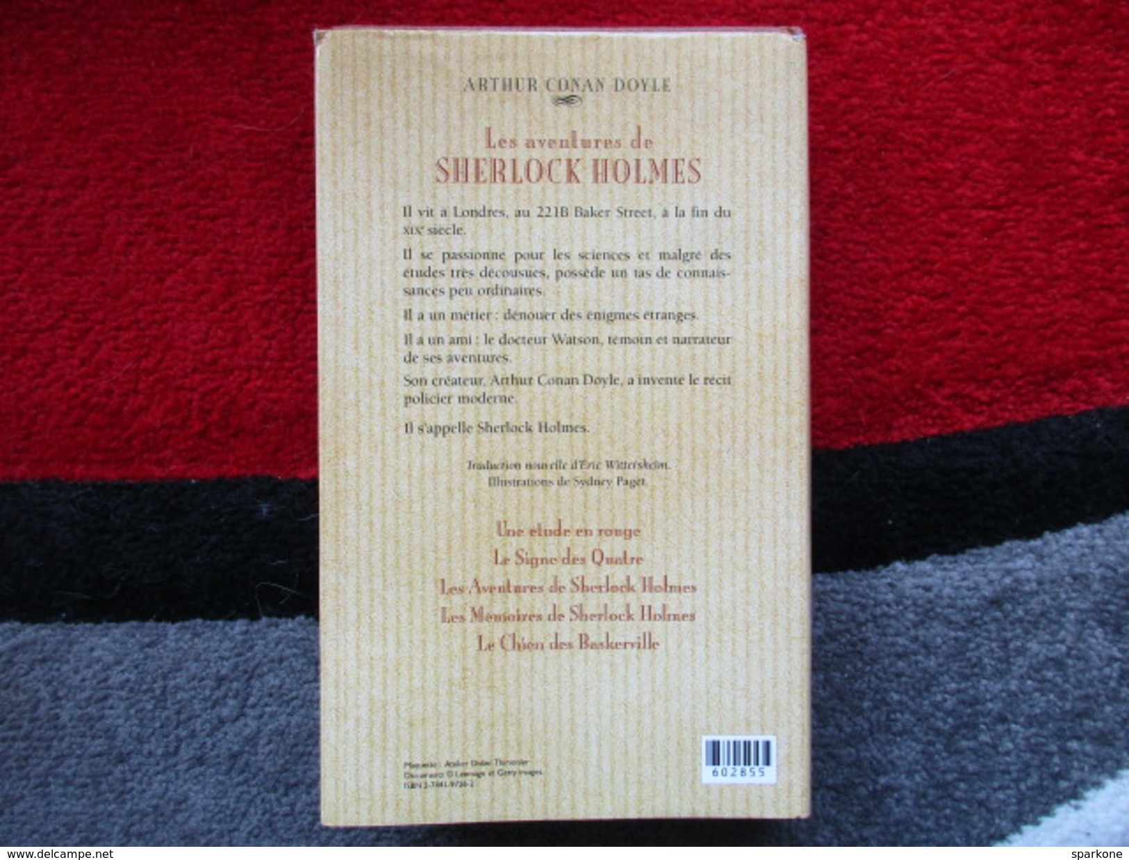 Les Aventures De Sherlock Holmes (Arthur Conan Doyle) éditions France Loisirs De 2006 - Other & Unclassified