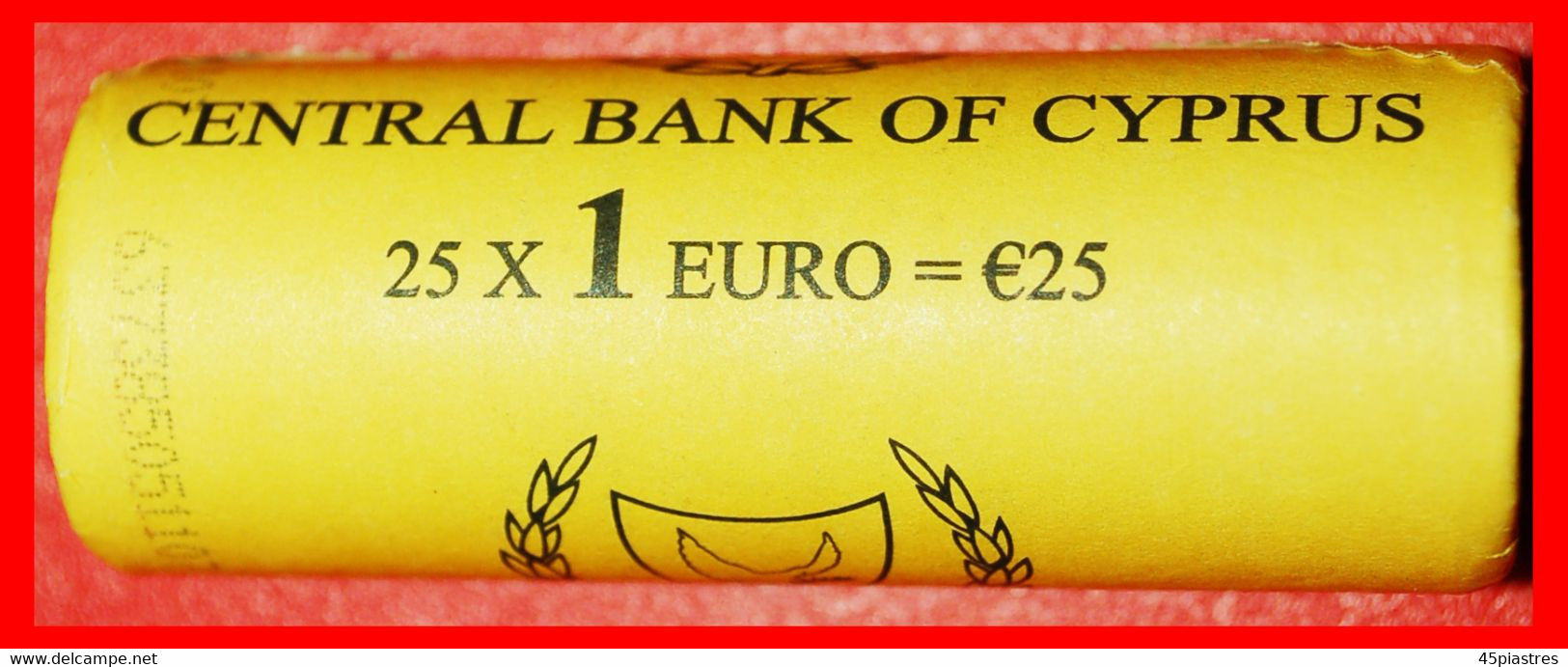 * FINLAND 2007: CYPRUS ★ 1 EURO 2008 UNC MINT LUSTRE! LOW START ★ NO RESERVE! - Zypern