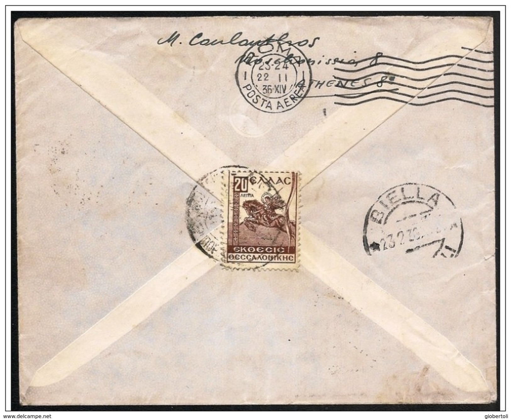 Grecia/Greece/Grèce: Storia Postale, Histoire Postale, Postal History - Covers & Documents