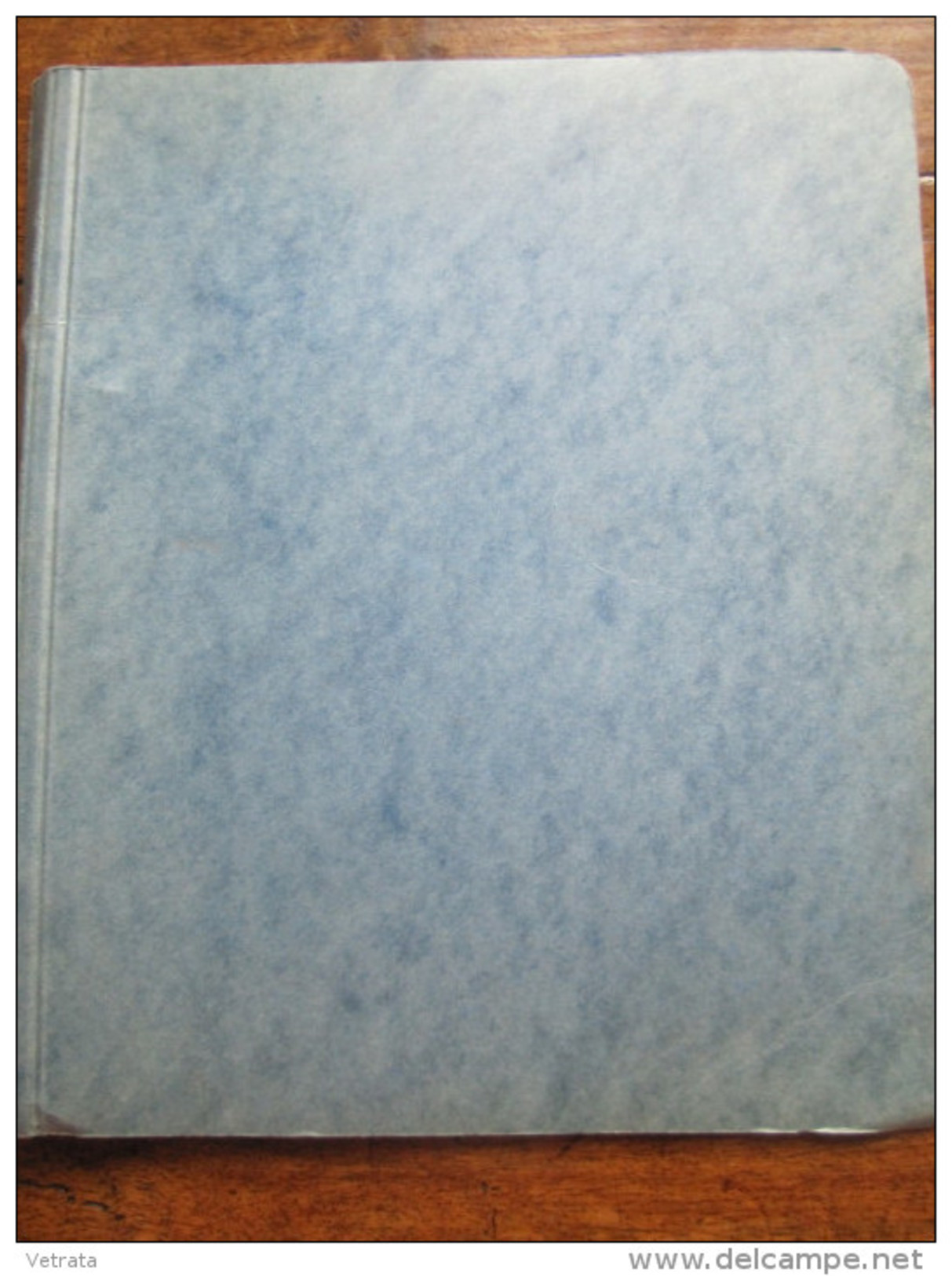 Classeur 24x19 Cm : Tri Clip (années 60) Bleu - Matériel Et Accessoires