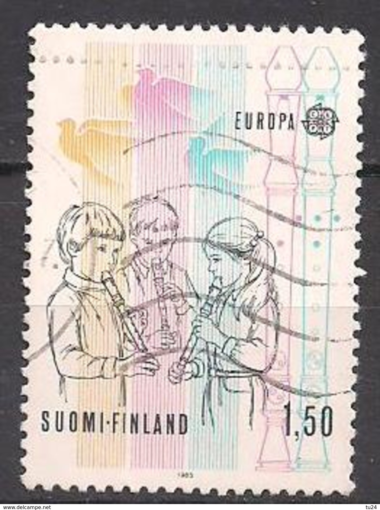 Finnland  (1985)  Mi.Nr.  968  Gest. / Used  (13fg15)  EUROPA - Oblitérés