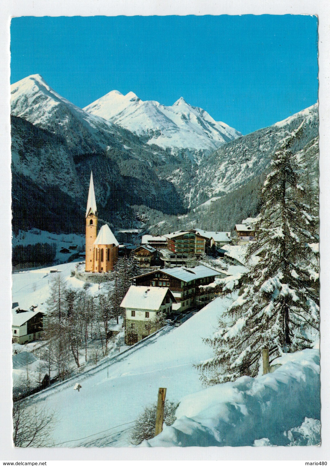 WINTERSPORTORT   HEILIGENBLUT       (FLAMME) 2 SCAN   (VIAGGIATA) - Heiligenblut