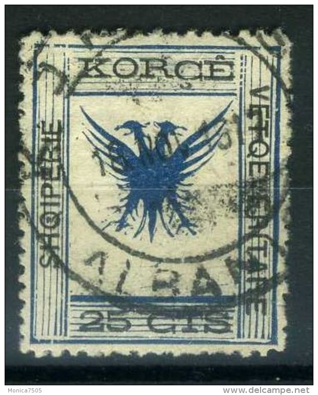 ALBANIE ( POSTE ) : Y&amp;T  N°  49  TIMBRE  TRES  BIEN  OBLITERE , A  VOIR . - Albania