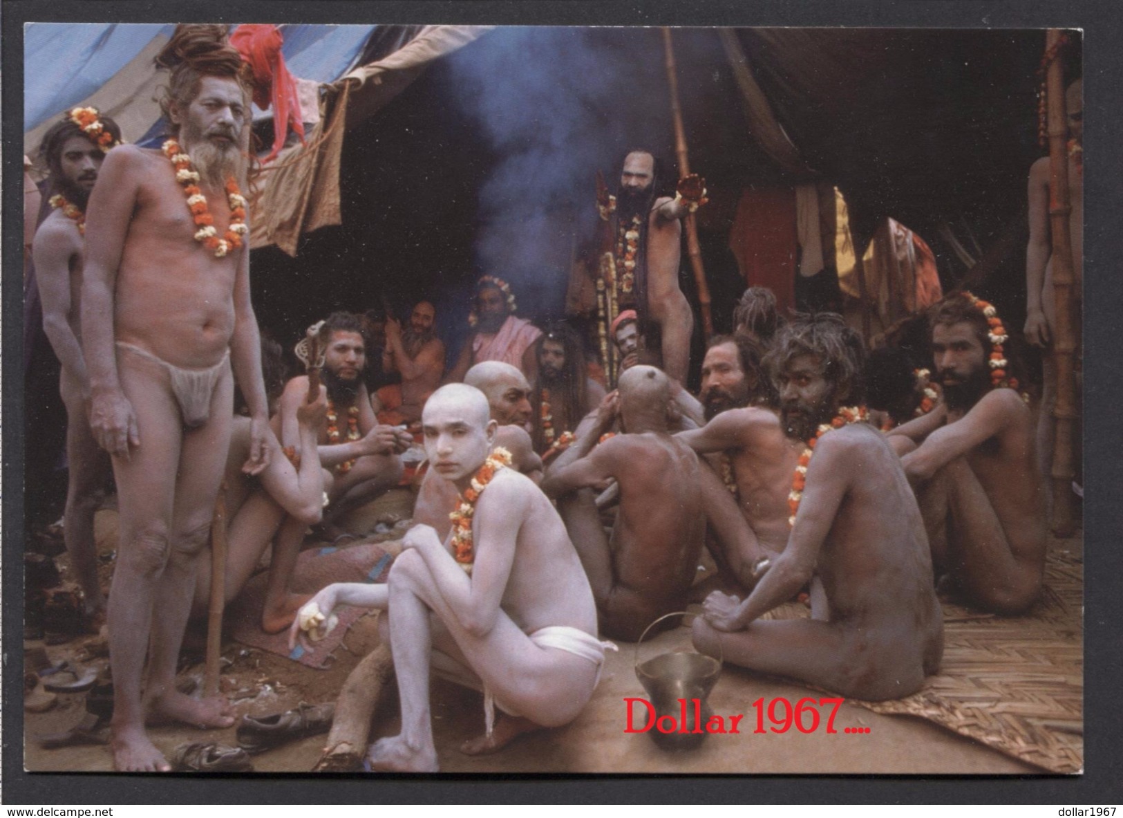 Kumbh Mela - Zuid-Azië.  / Hindu Festival - NOT Used - See The 2  Scans For Condition. ( Originalscan !!! ) - Asia