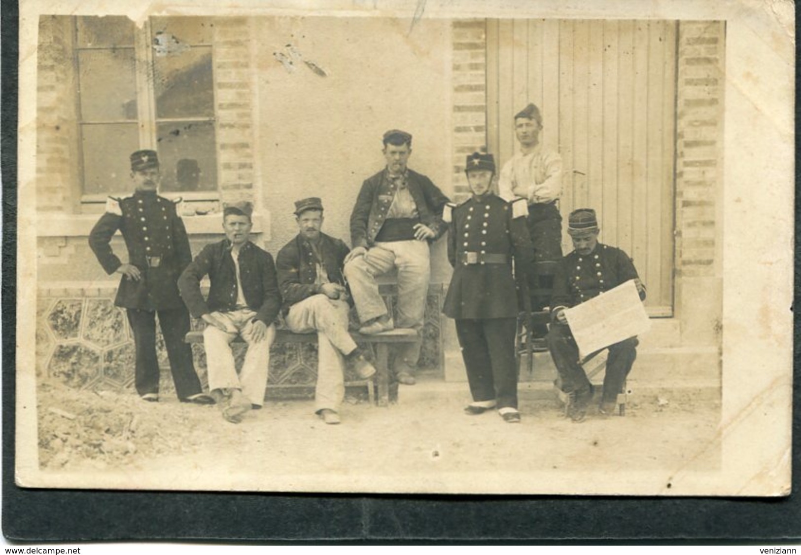 Carte Photo - Militaires - Characters