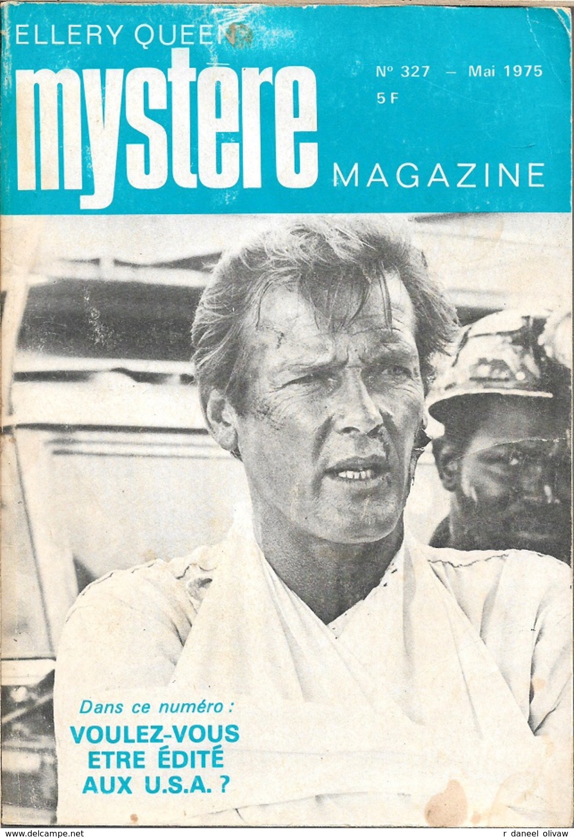 Mystère Magazine N° 327, Mai 1975 (AB+) - Opta - Ellery Queen Magazine