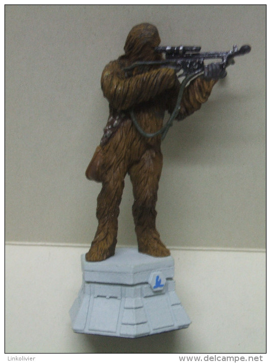 CHEWBACCA Figurine En Plomb STAR WARS Pièce De Jeu D´échecs ALTAYA : Fou Blanc - Prima Apparizione (1977 – 1985)