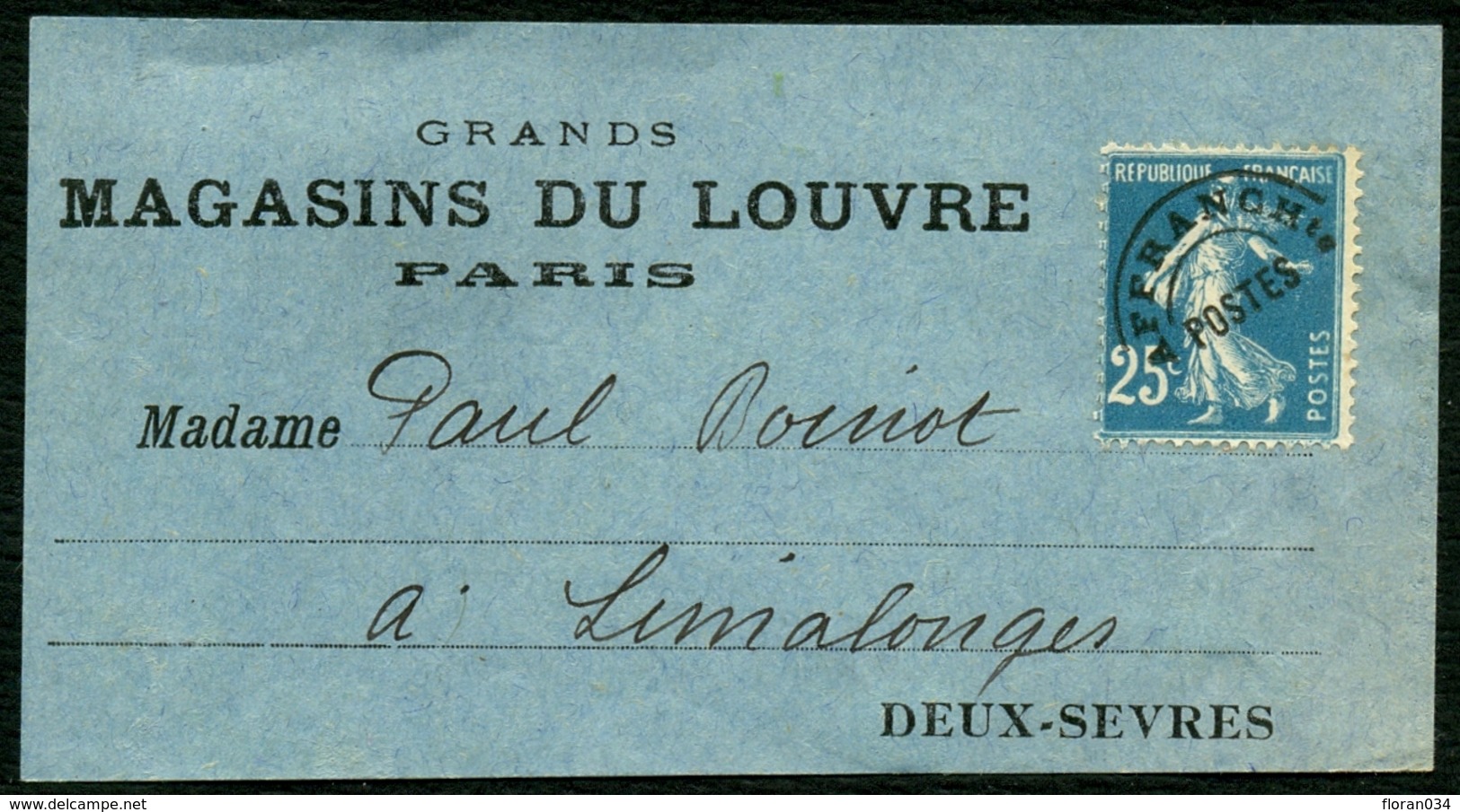 France Préo N° 56 S/ Bande - Cote 60 Euros - TTB Qualité - 1893-1947